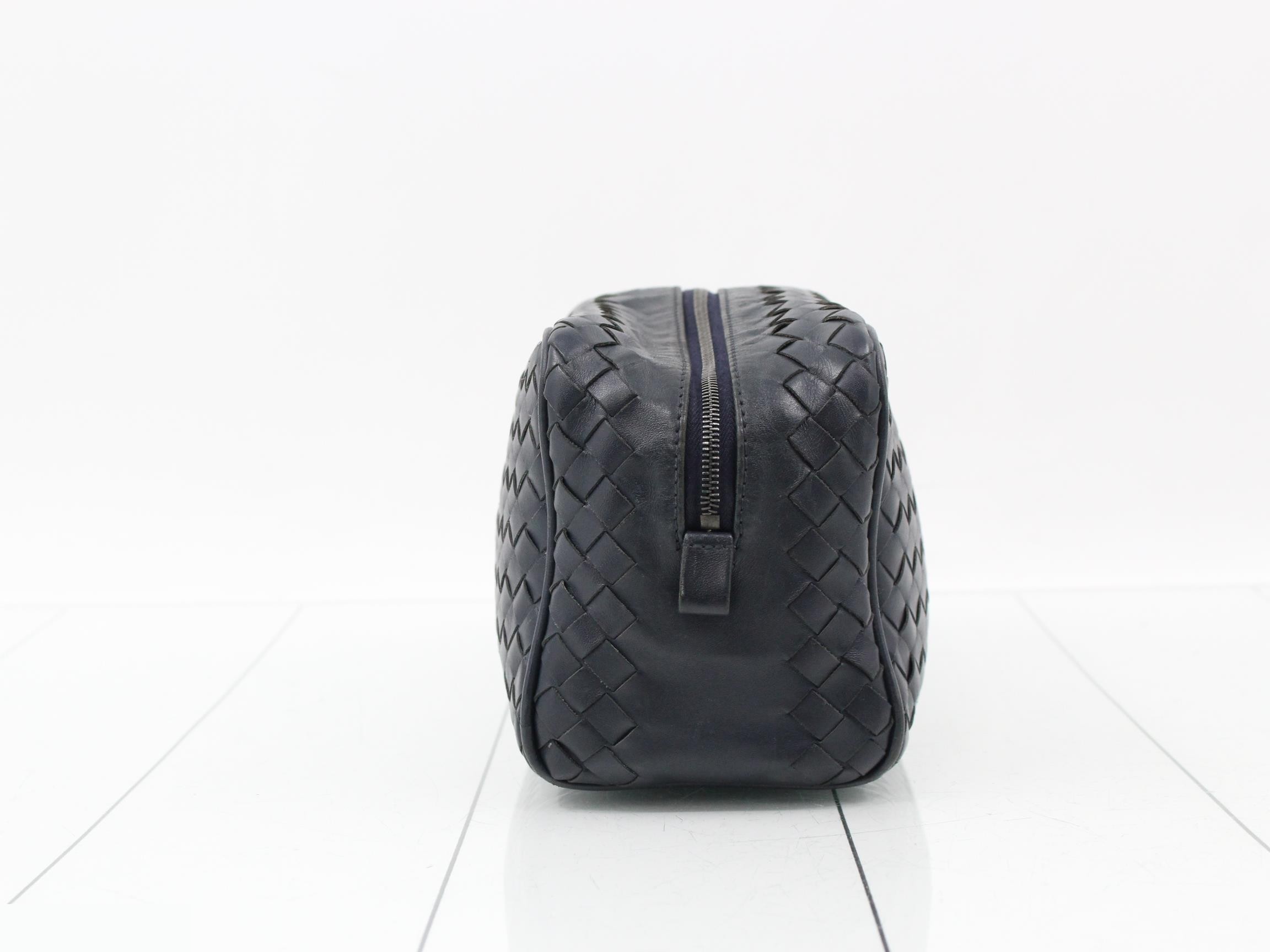 Intrecciato Leather Second Bag — view 3