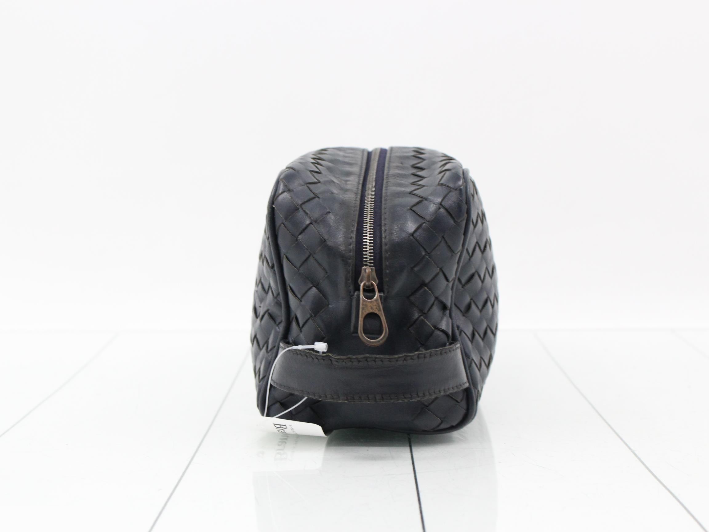 Intrecciato Leather Second Bag — view 4
