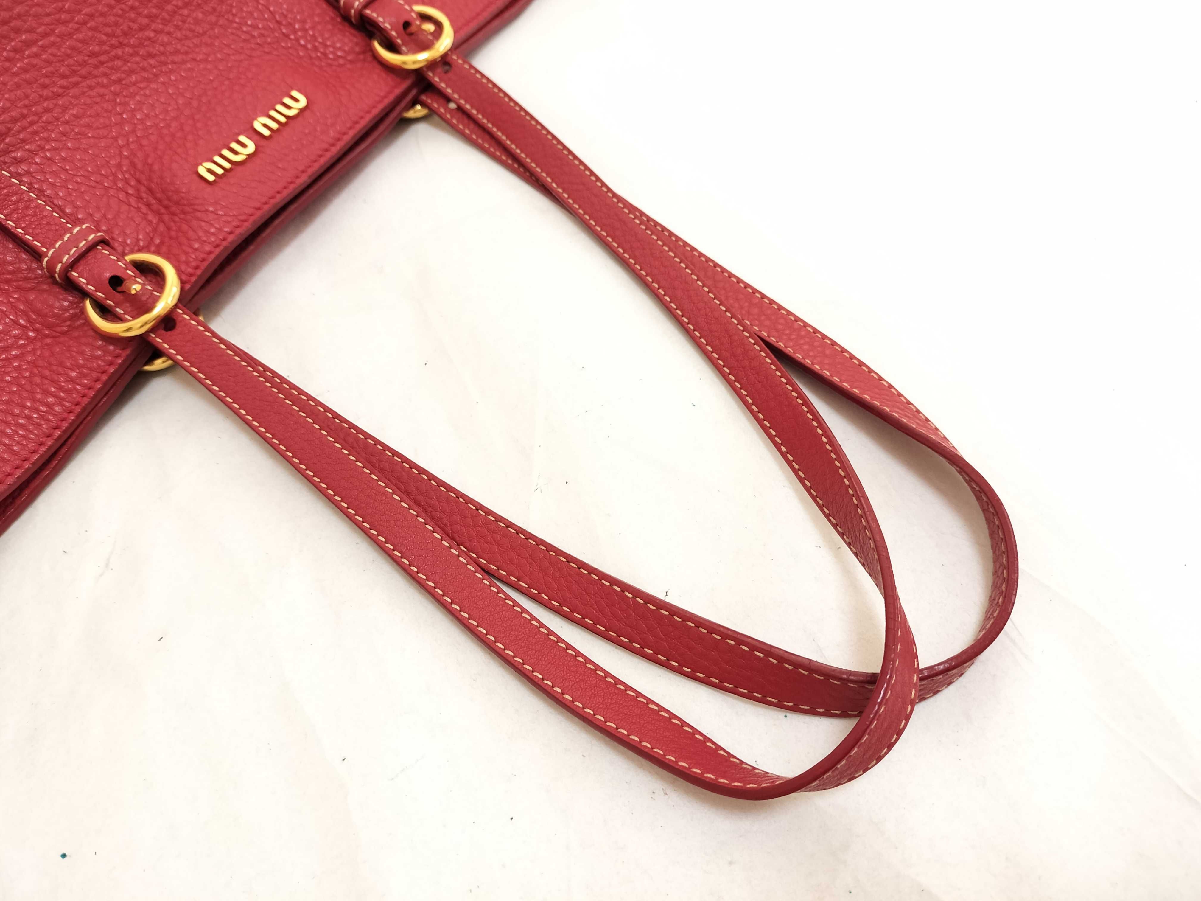 Vitello Daino Leather 2-Way Tote Bag — view 3