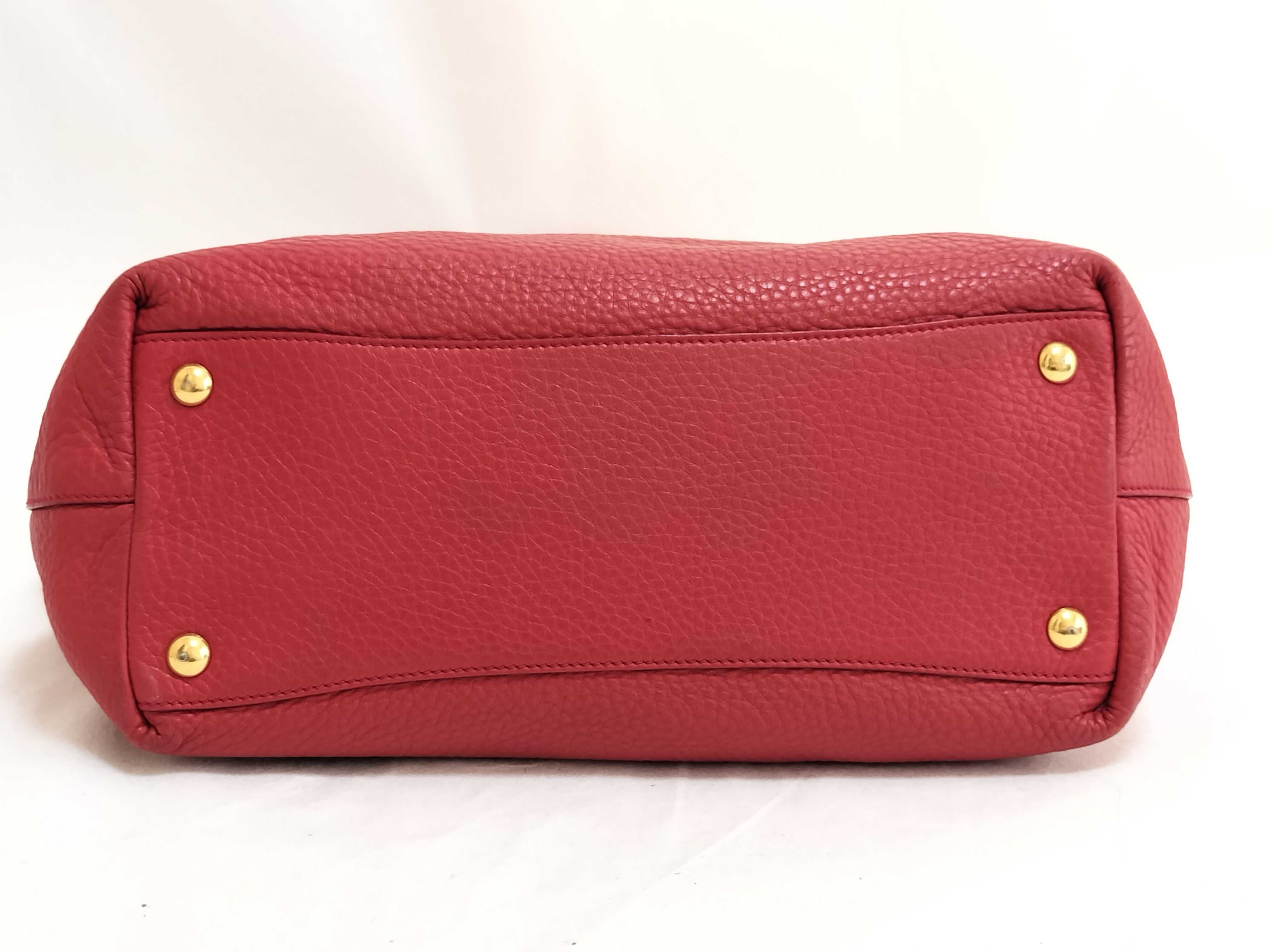 Vitello Daino Leather 2-Way Tote Bag — view 8
