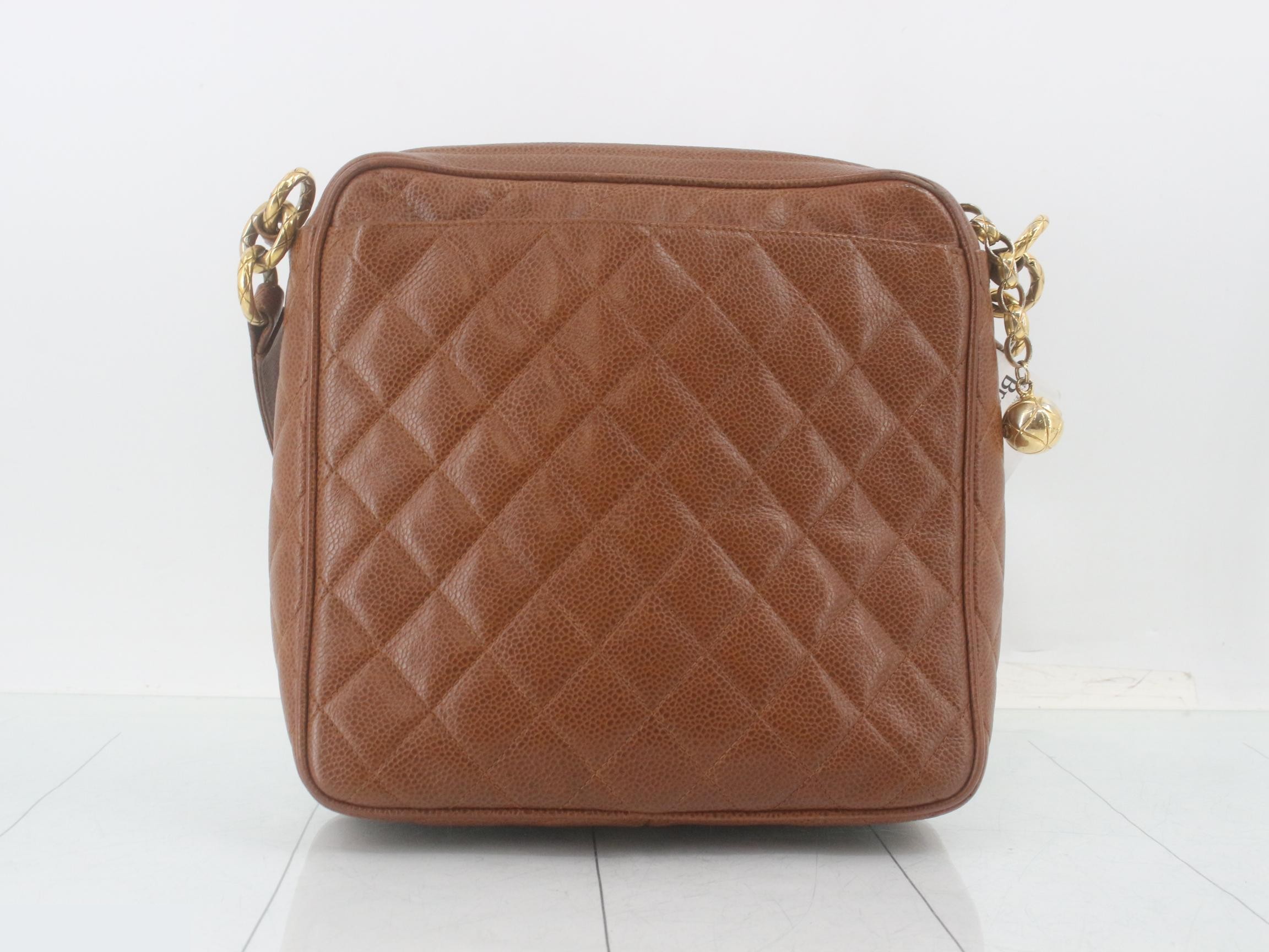 Caviar leather turn-lock matelassé shoulder bag, item number 2. — view 2