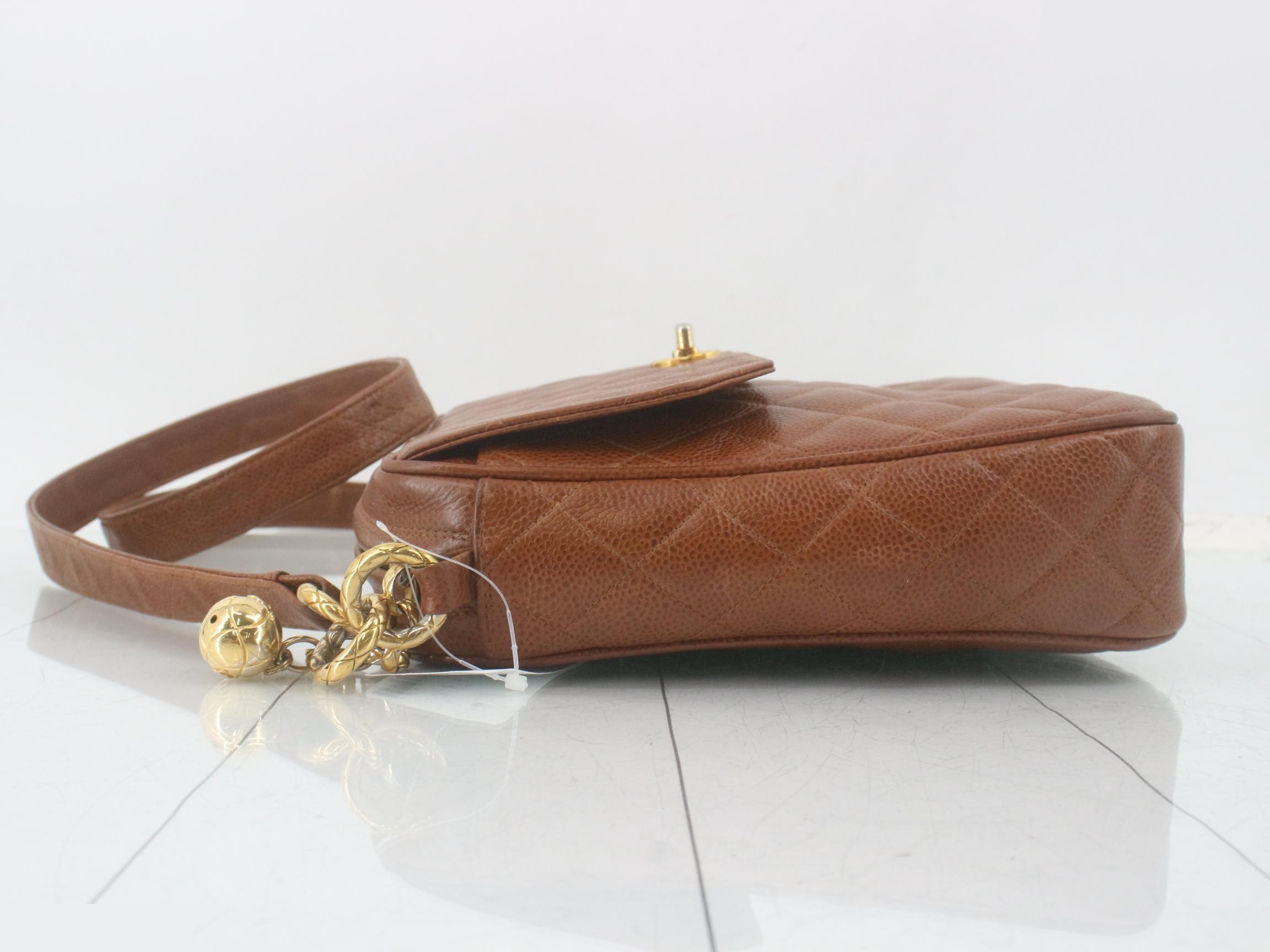 Caviar leather turn-lock matelassé shoulder bag, item number 2. — view 4