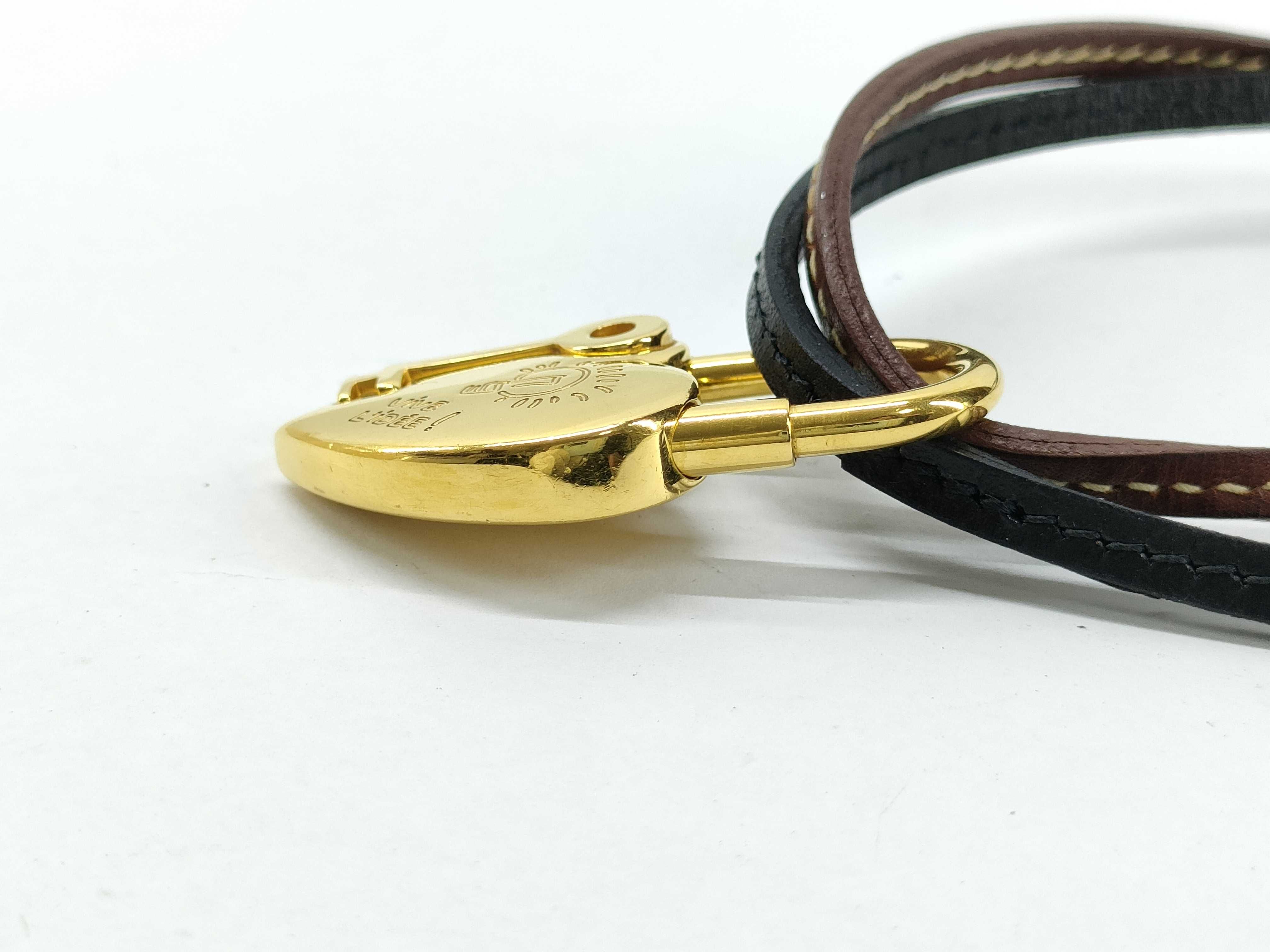Viviride Heart Cadena Metal Gold Necklace — view 3