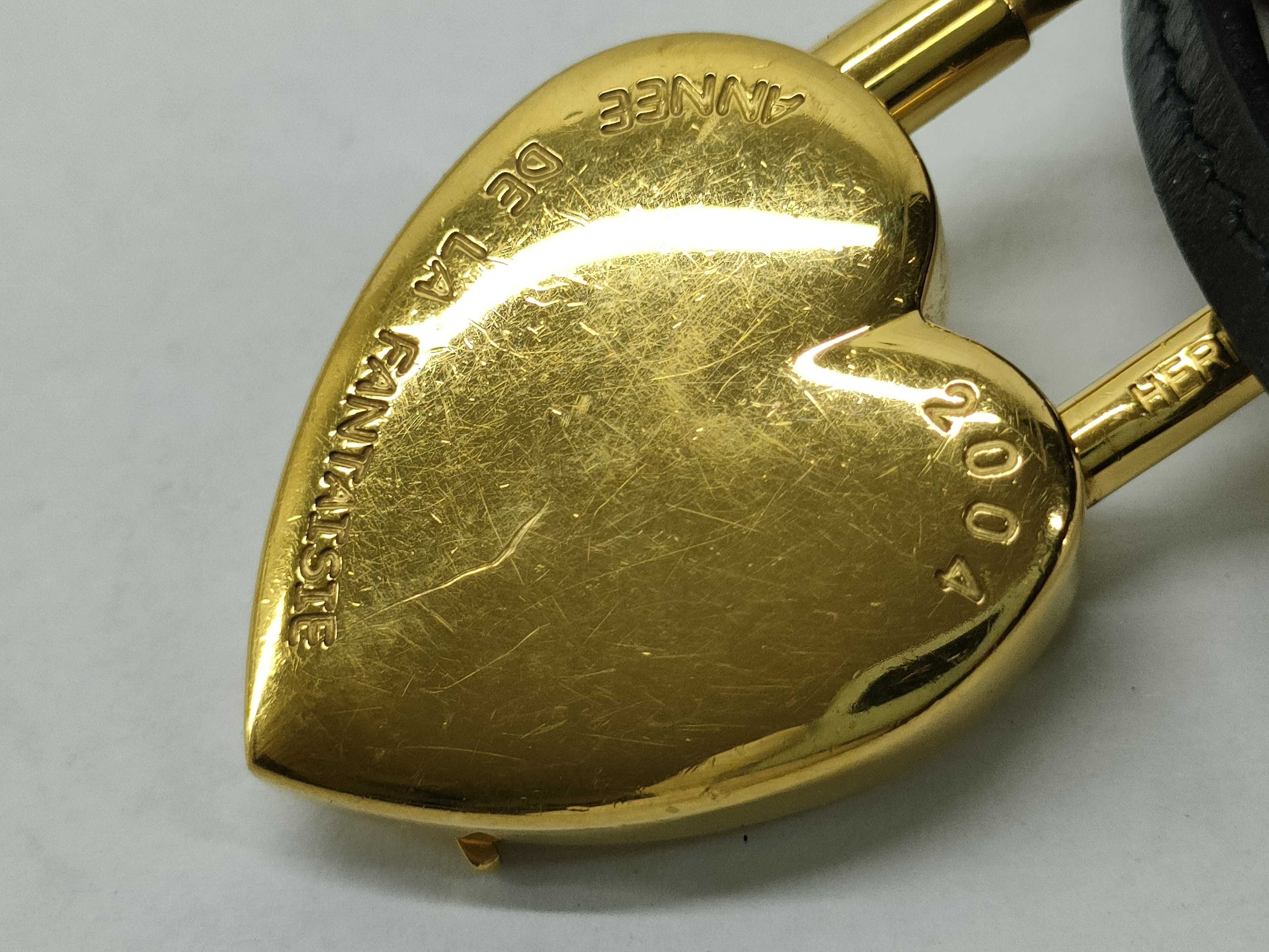 Viviride Heart Cadena Metal Gold Necklace — view 6