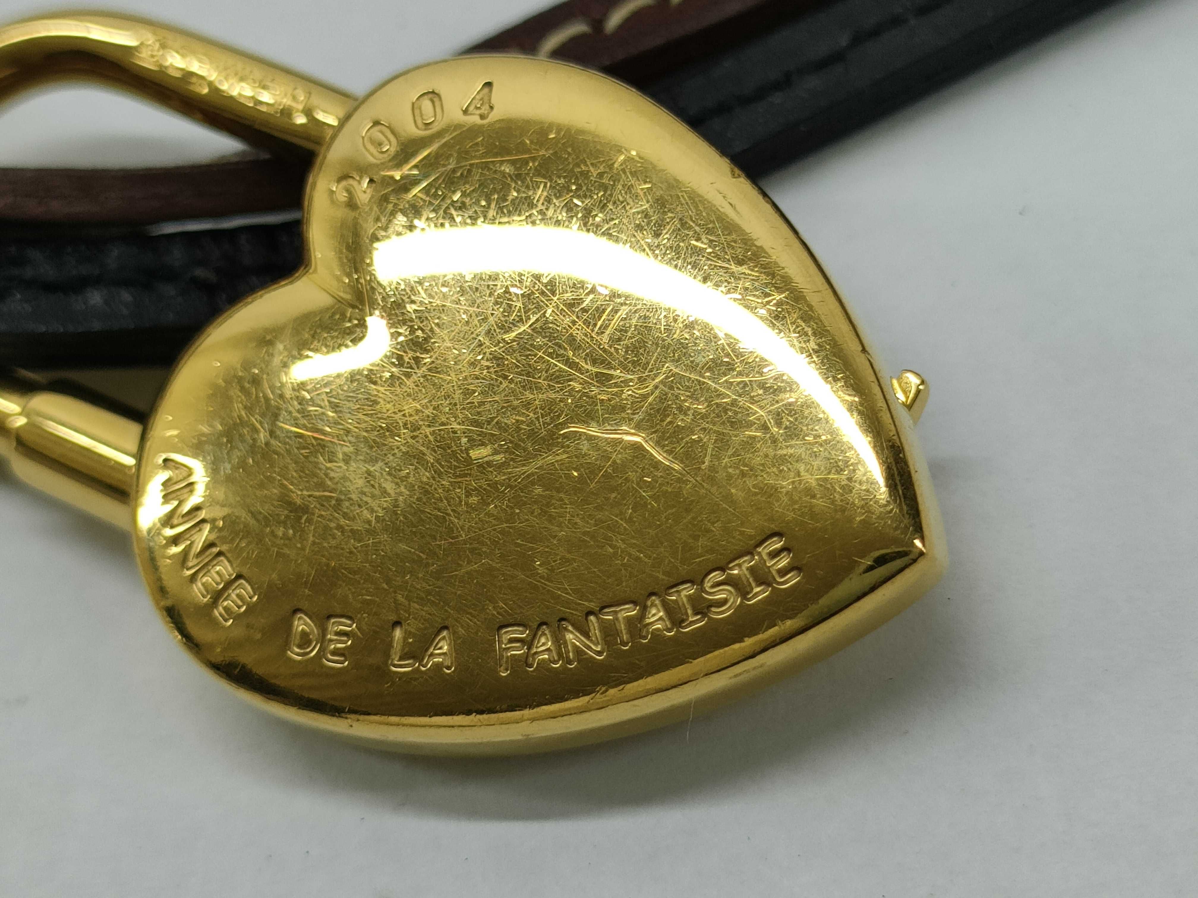Viviride Heart Cadena Metal Gold Necklace — view 10