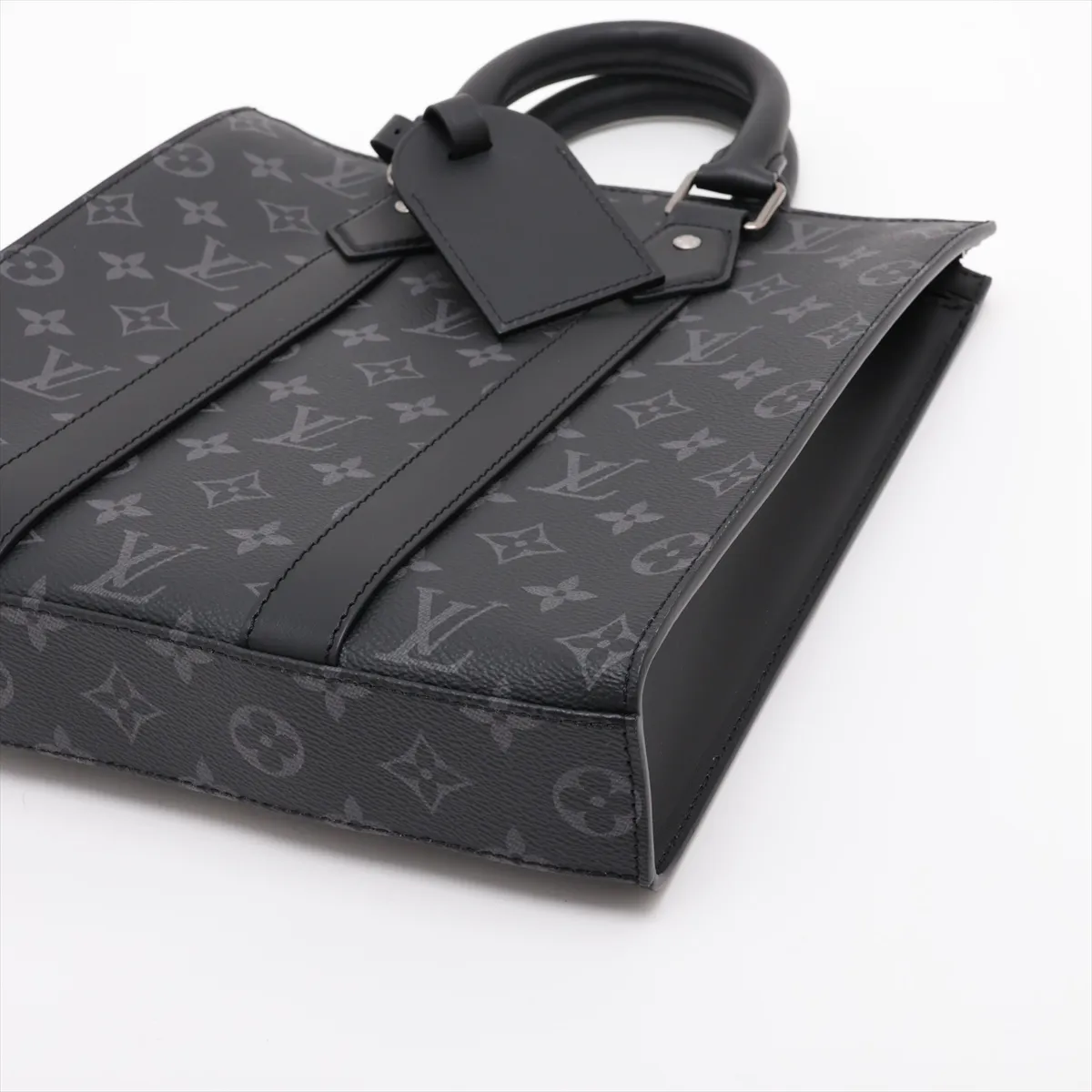 Monogram Eclipse Sac Plat Cross M46456 Black (RFID detected) — view 3