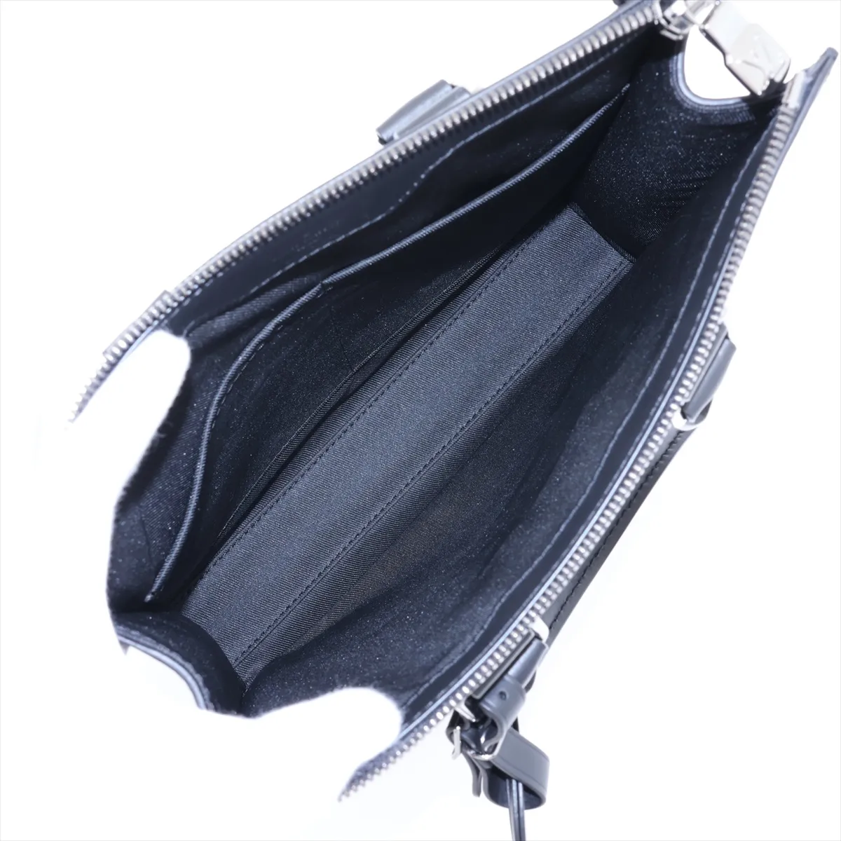 Monogram Eclipse Sac Plat Cross M46456 Black (RFID detected) — view 8