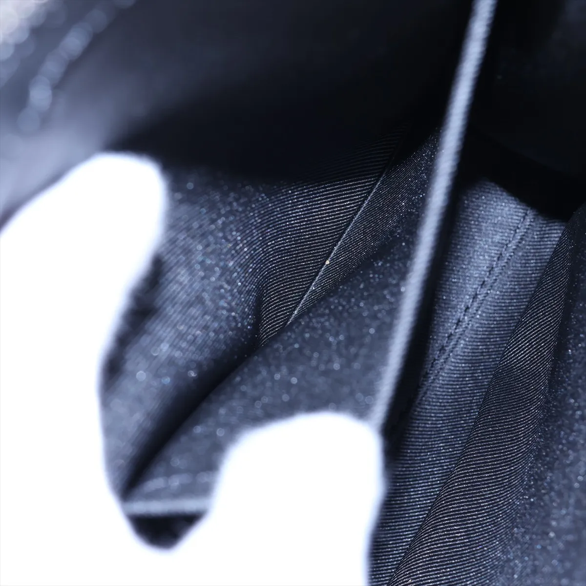 Monogram Eclipse Sac Plat Cross M46456 Black (RFID detected) — view 10