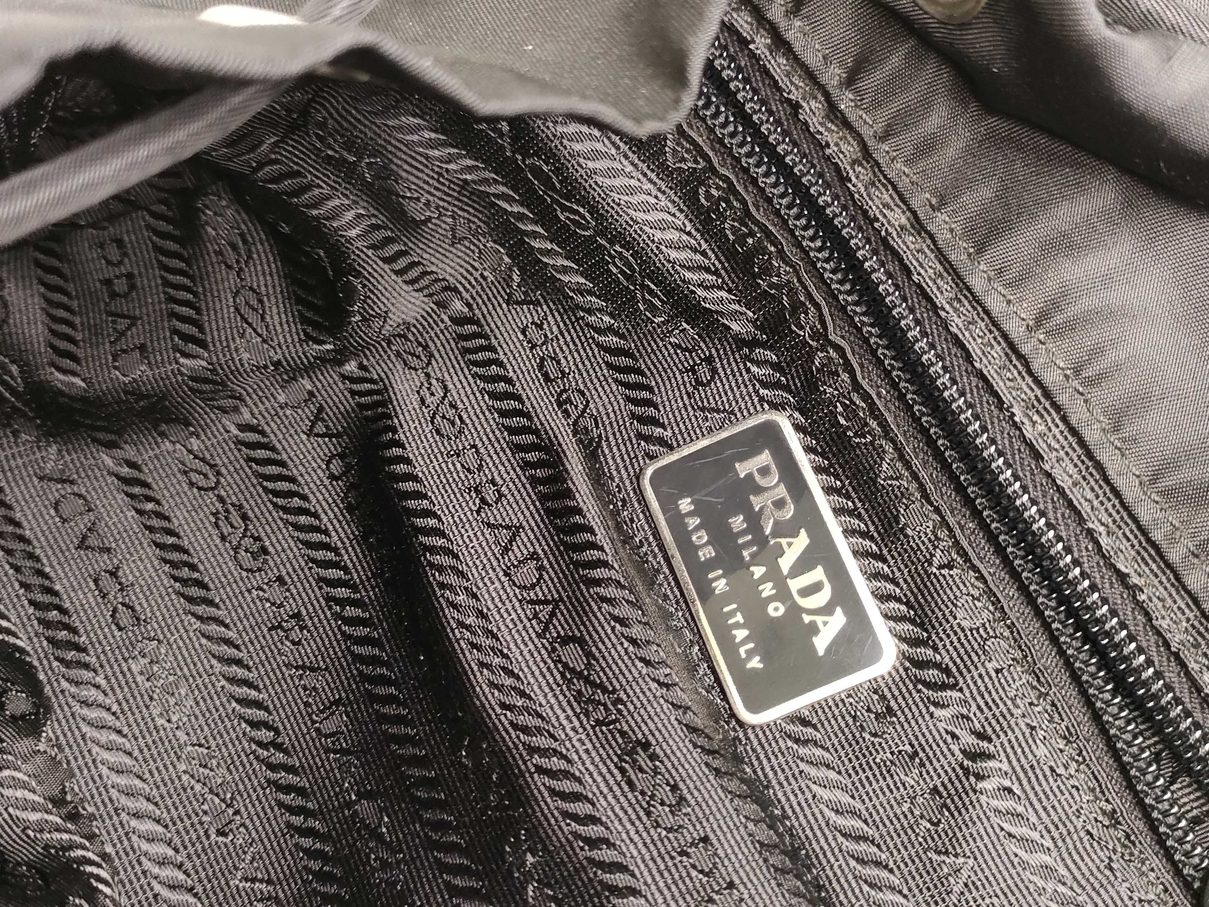 nylon backpack, black nylon backpack. — view 11