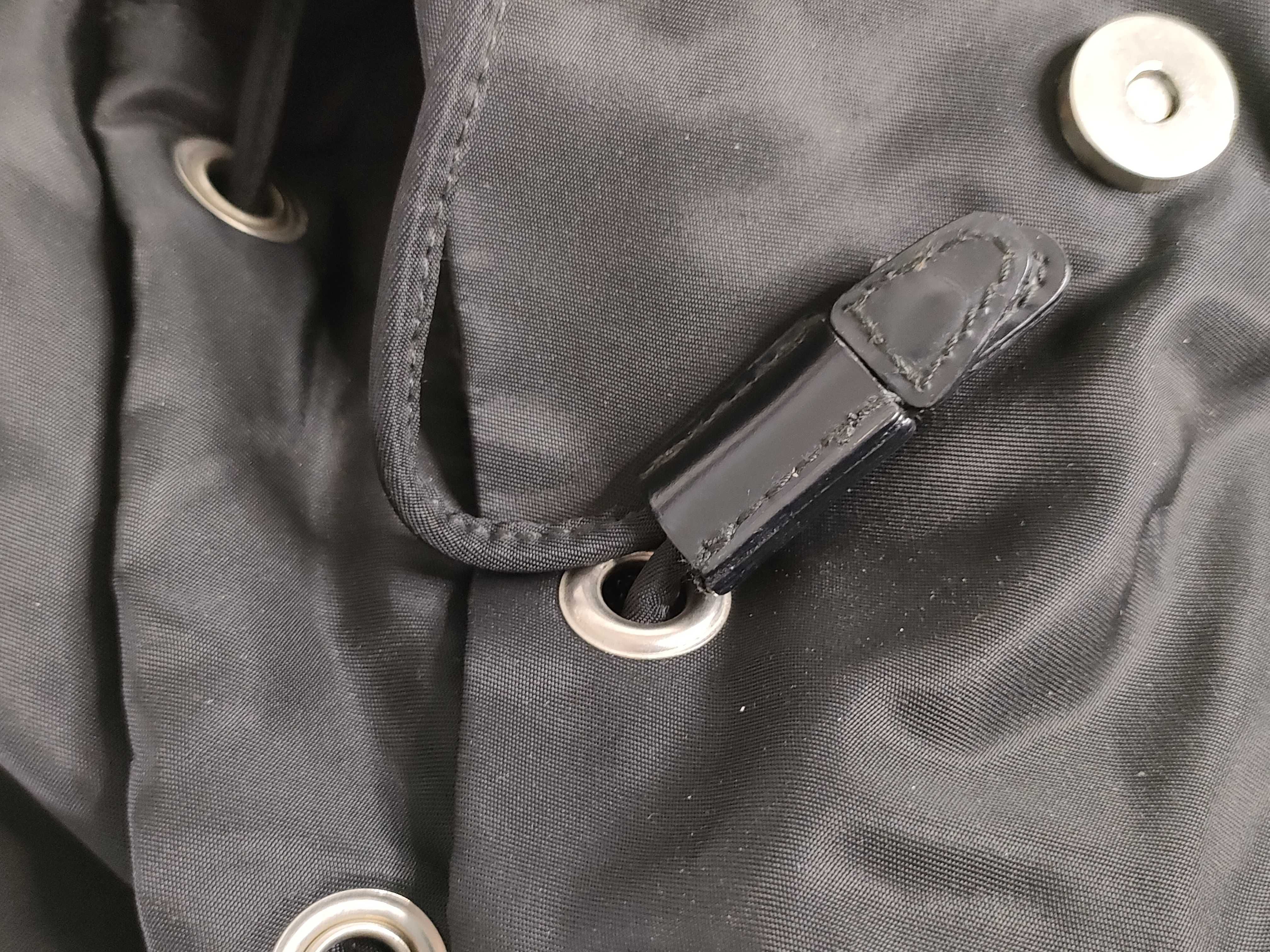 nylon backpack, black nylon backpack. — view 13