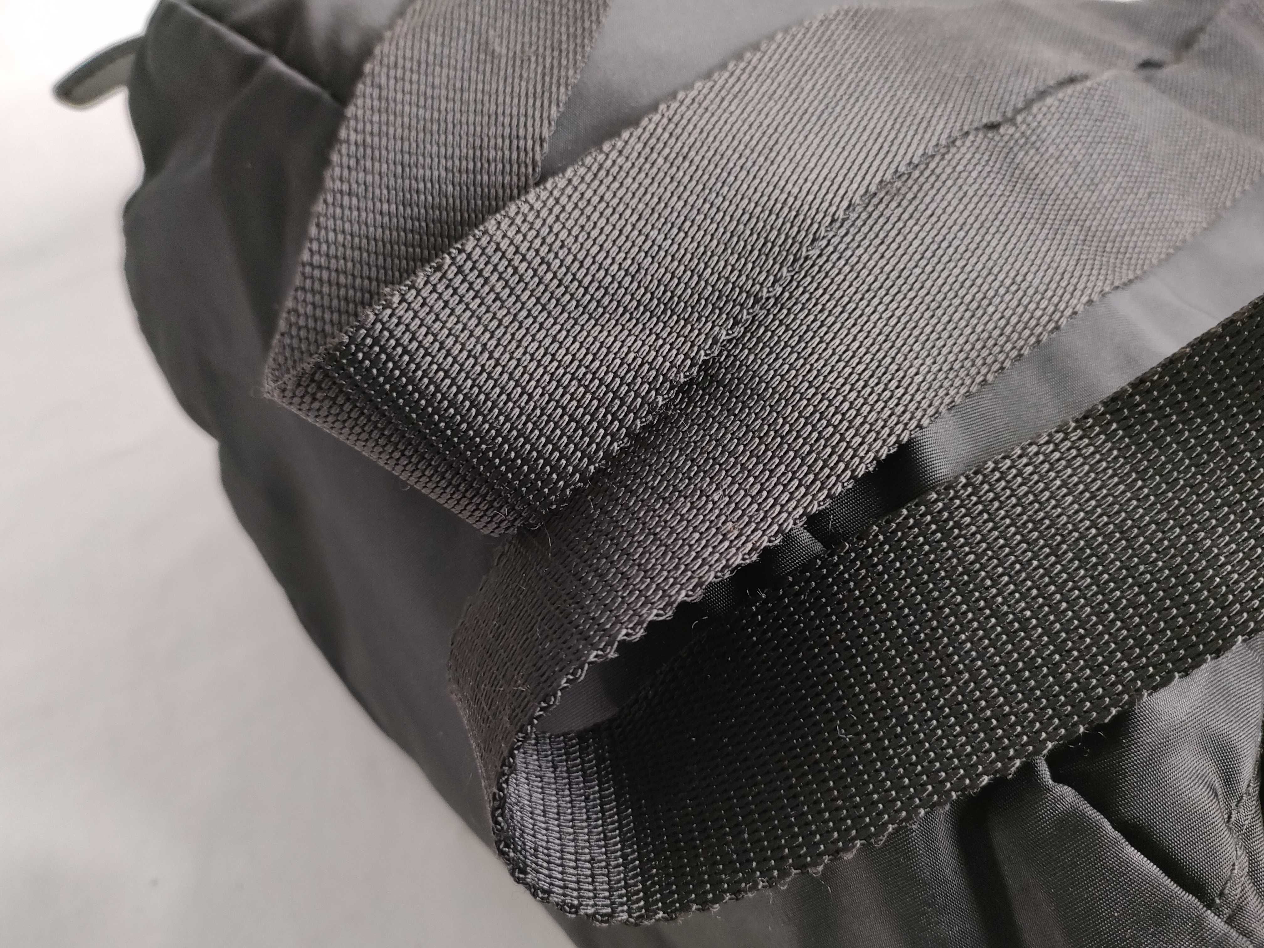 nylon backpack, black nylon backpack. — view 4