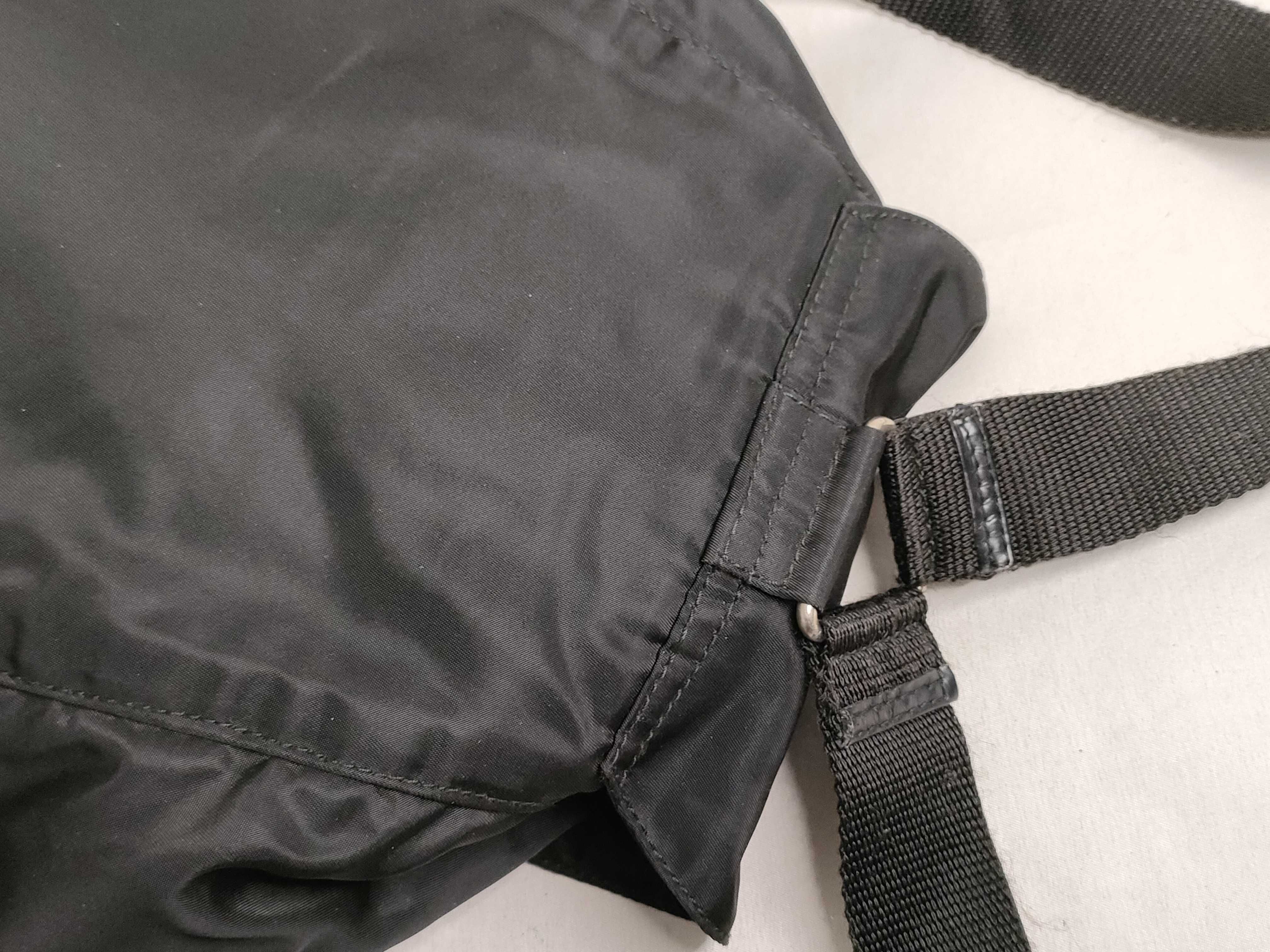 nylon backpack, black nylon backpack. — view 5