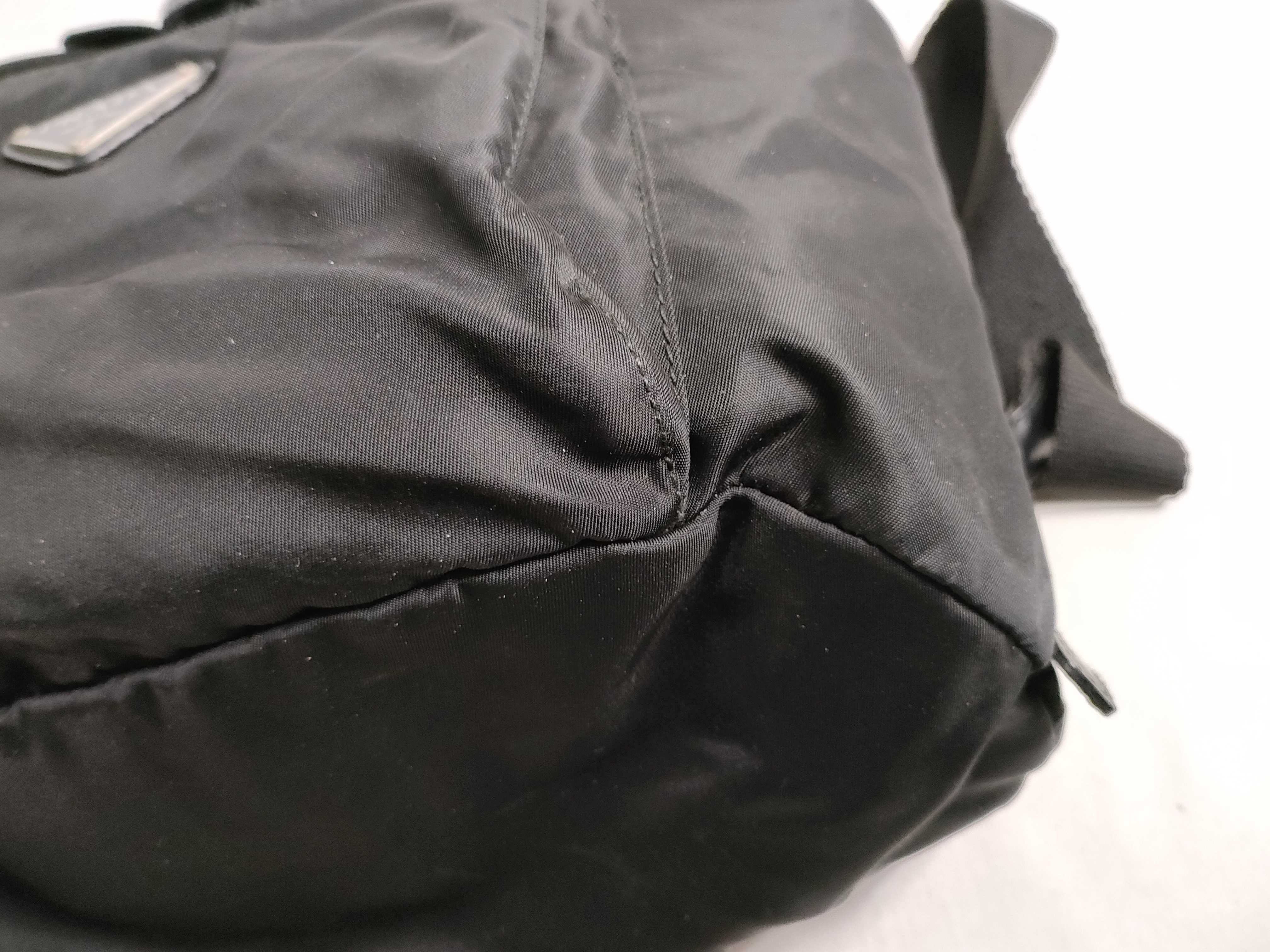 nylon backpack, black nylon backpack. — view 6