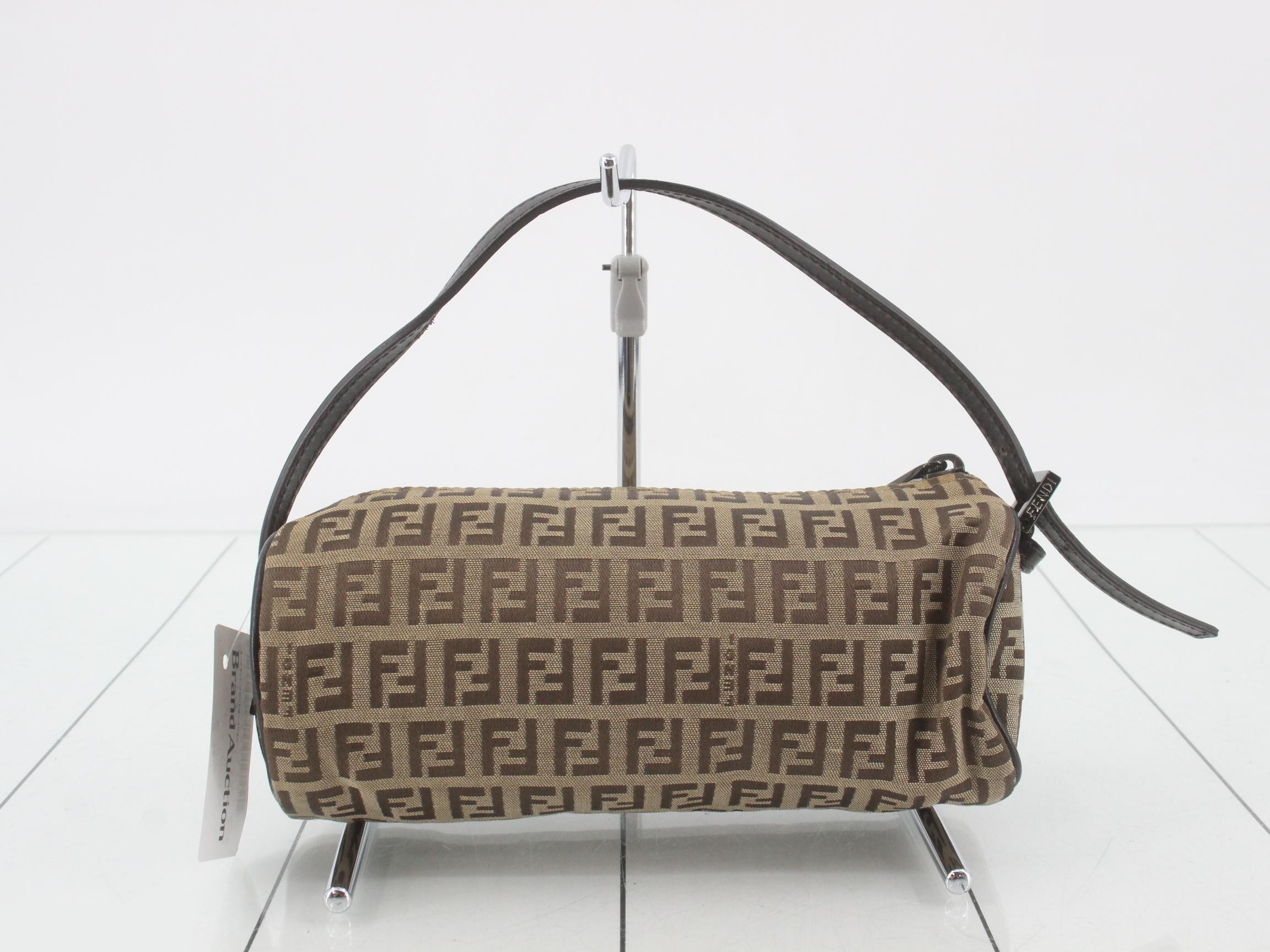 Zucchino (Bag) - Cylindrical Handbag, Brown — view 2