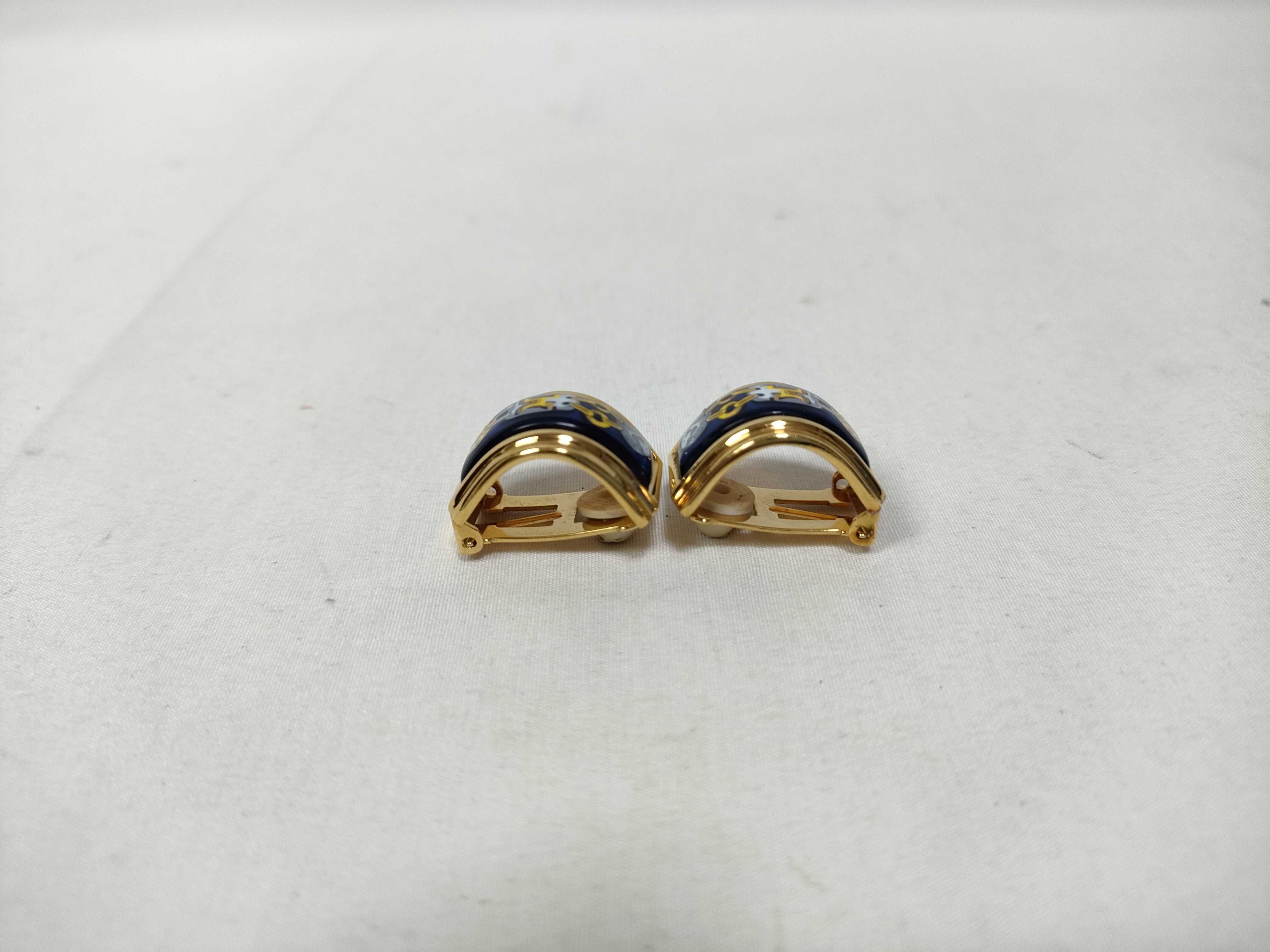 Accessories Enamel Cloisonne Earrings — view 3