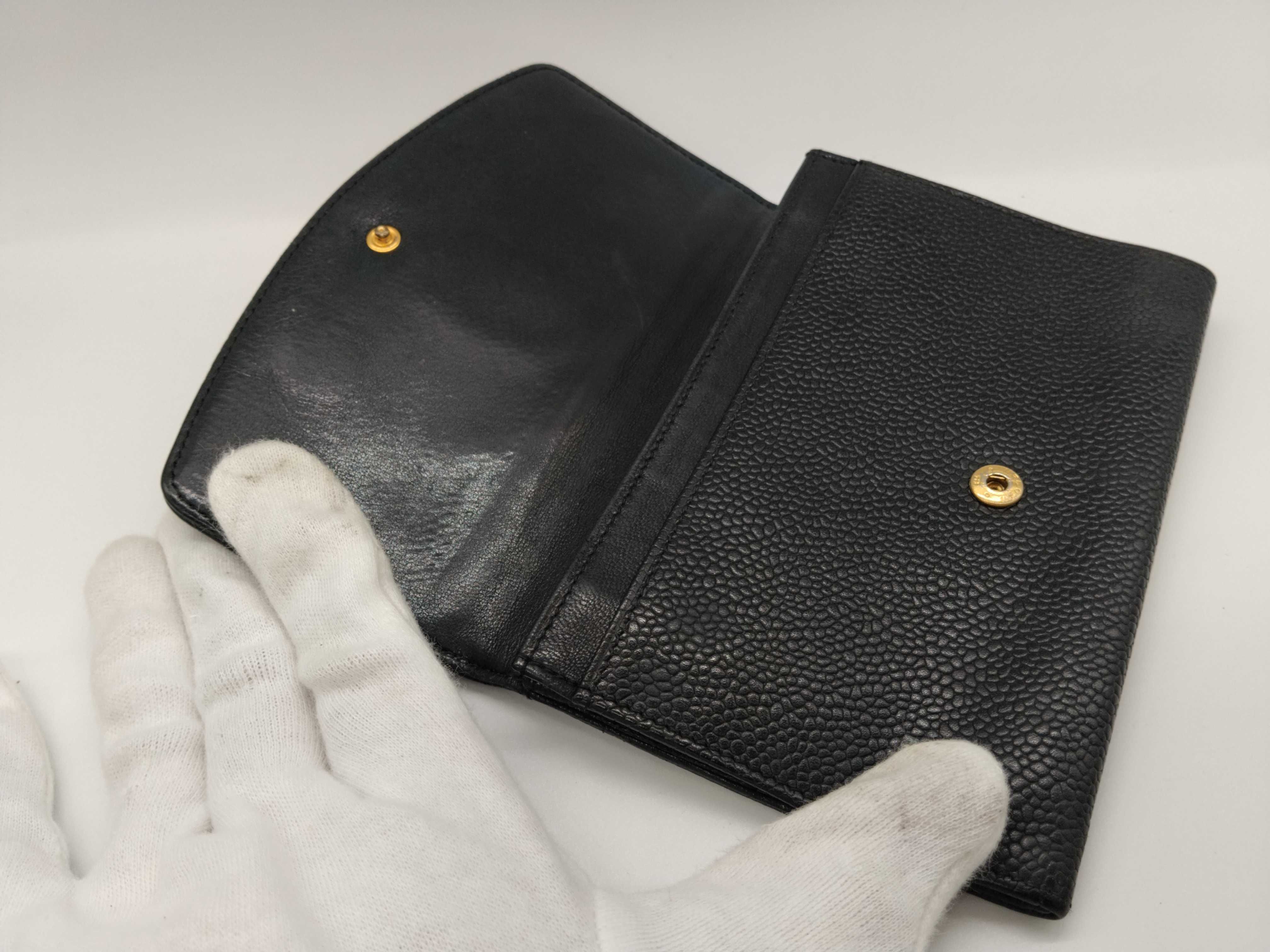 Caviar Skin Bi-fold Wallet Coco Wallet — view 7