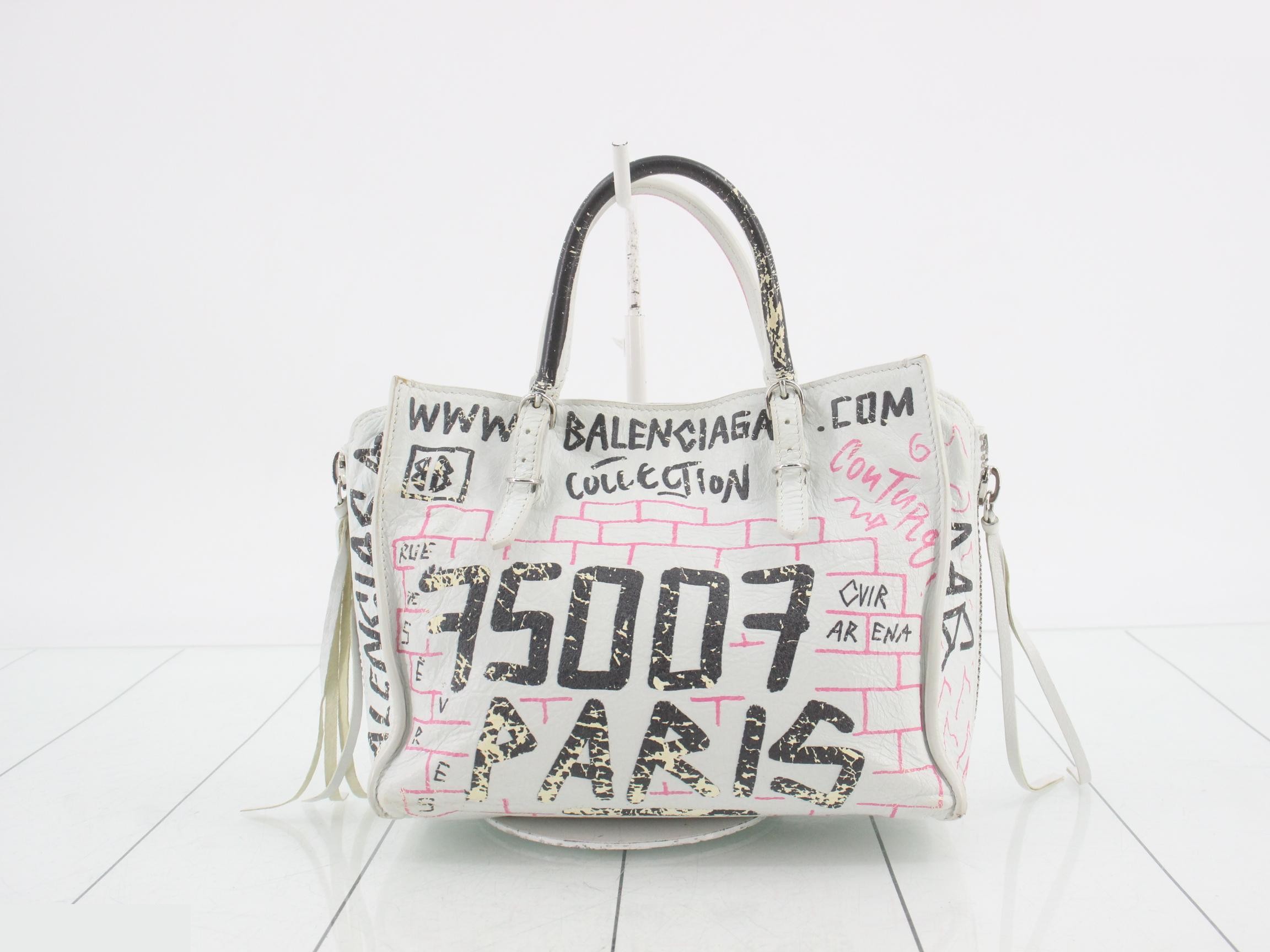 Graffiti Paper Mini Handbag — view 2