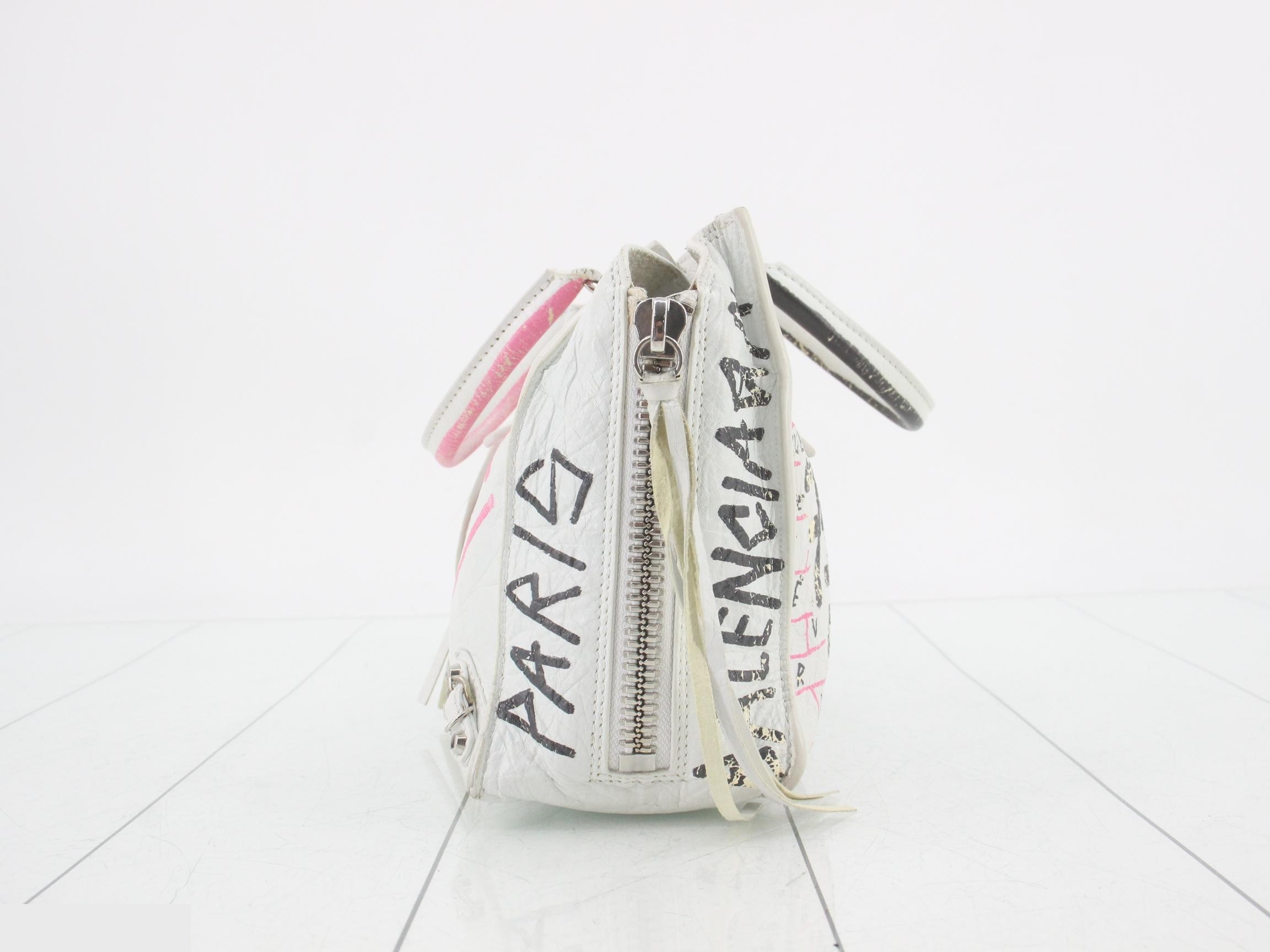 Graffiti Paper Mini Handbag — view 3