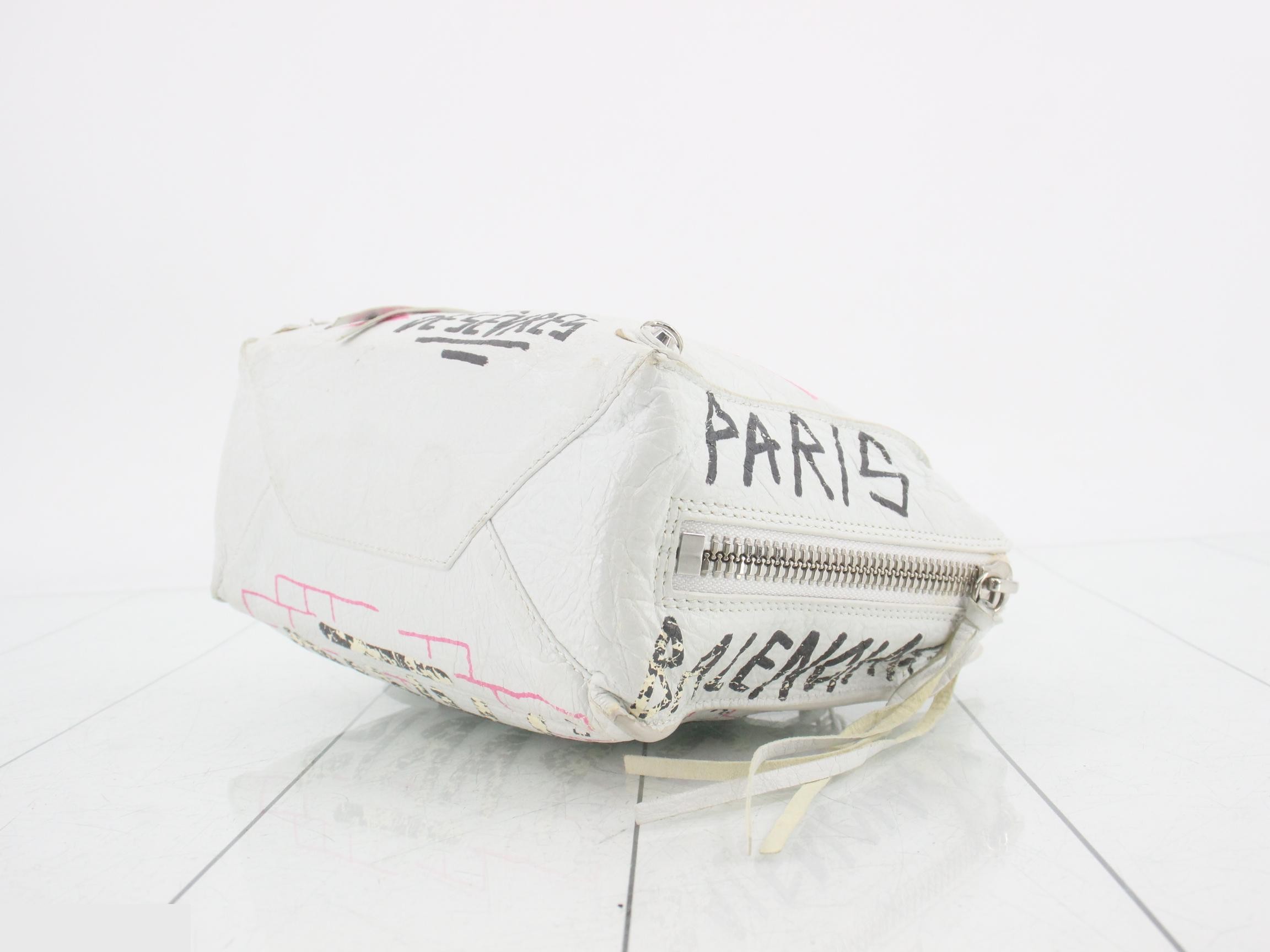 Graffiti Paper Mini Handbag — view 6