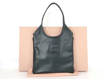 Ivy Leather Bag 5BG231 2CRW F0002 NERO Black Tote Bag