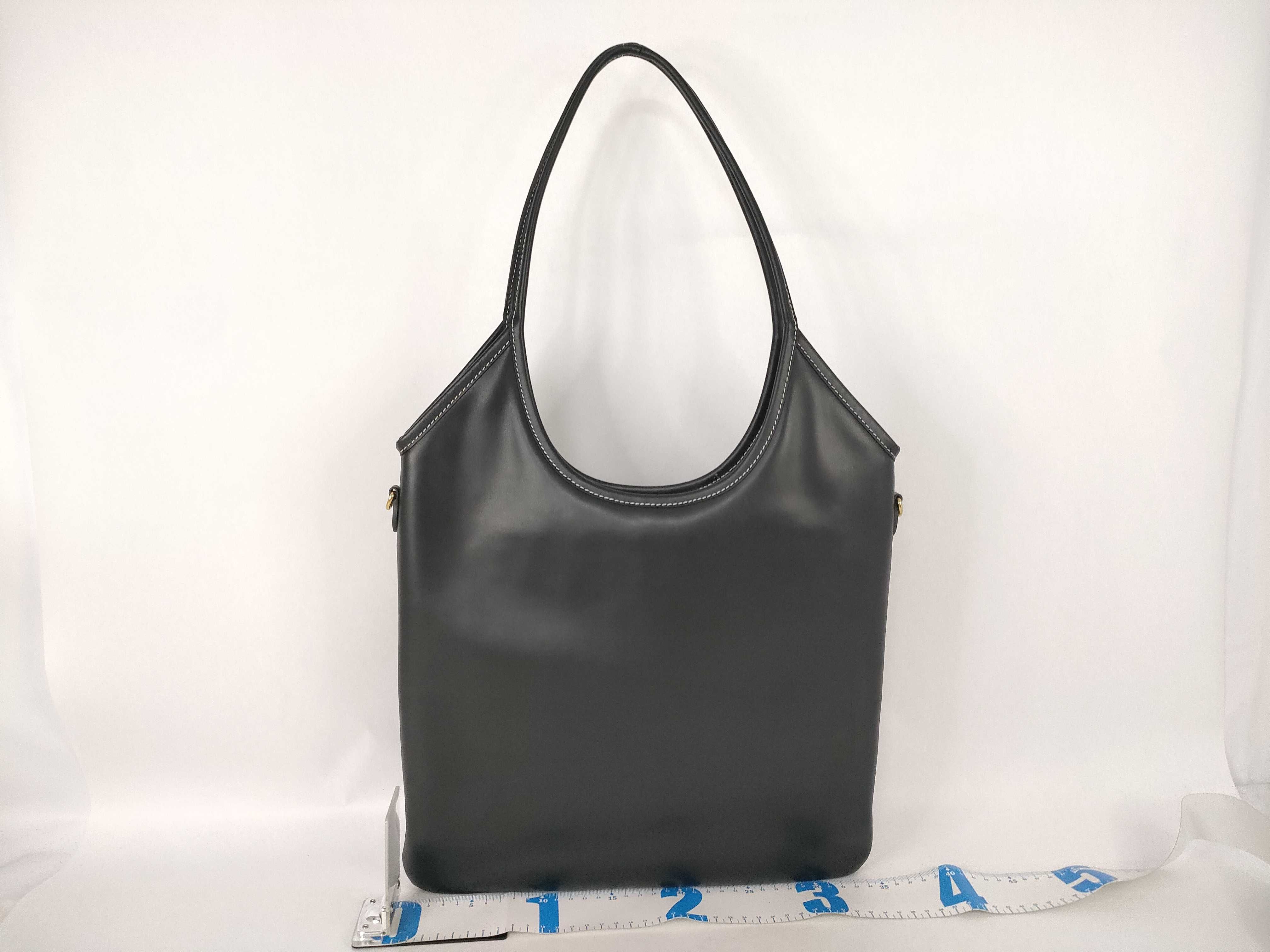 Ivy Leather Bag 5BG231 2CRW F0002 NERO Black Tote Bag — view 2