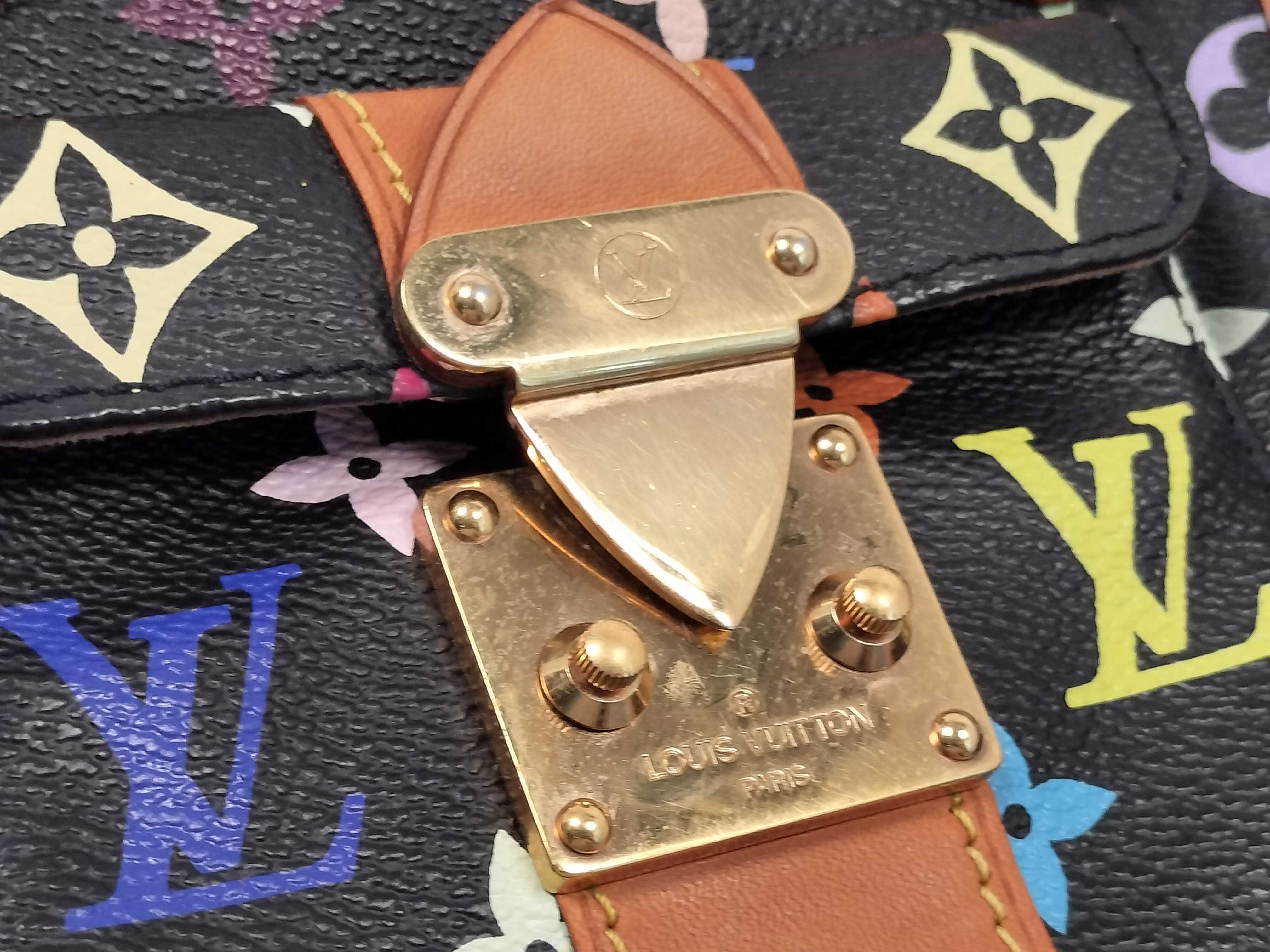 Monogram Multicolor Louis Vuitton Monogram Speedy Handbag Shoulder Bag Boston Bag — view 13