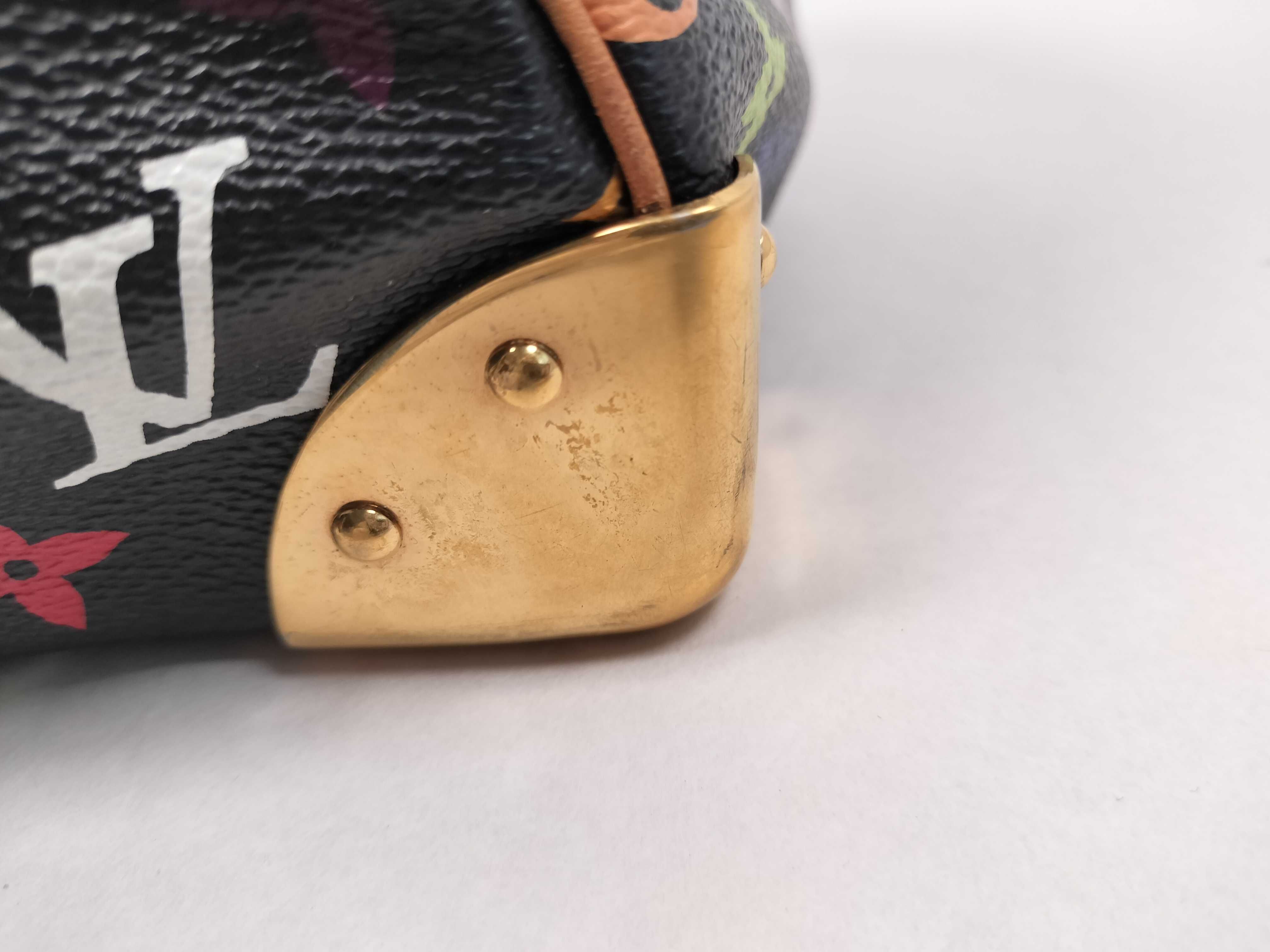 Monogram Multicolor Louis Vuitton Monogram Speedy Handbag Shoulder Bag Boston Bag — view 15