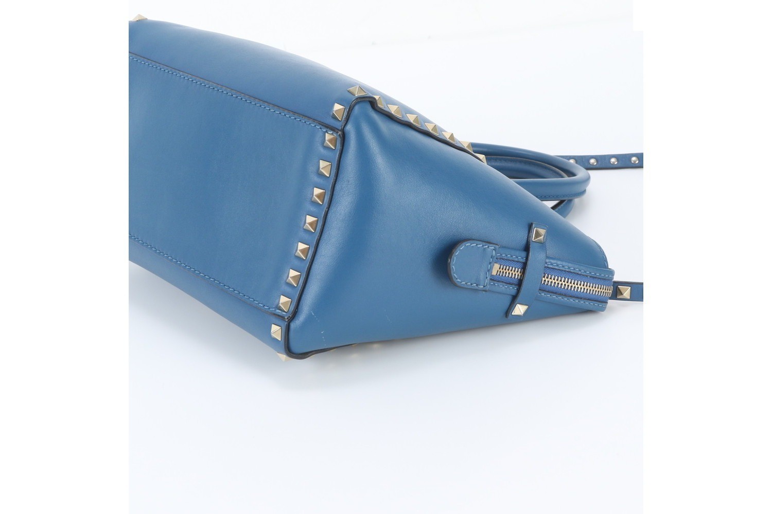 Rockstud Leather 2-Way Shoulder Bag, Crossbody Bag, Tote Bag — view 5