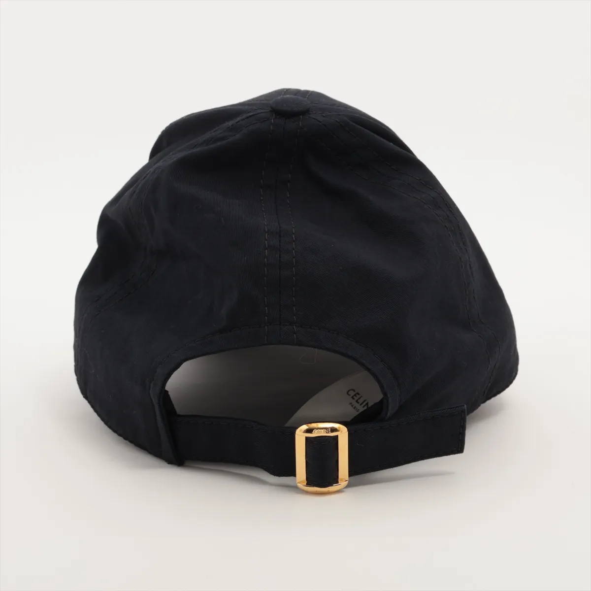 2AUT6969P Triomphe Cap, Size S, Cotton, Navy. — view 3