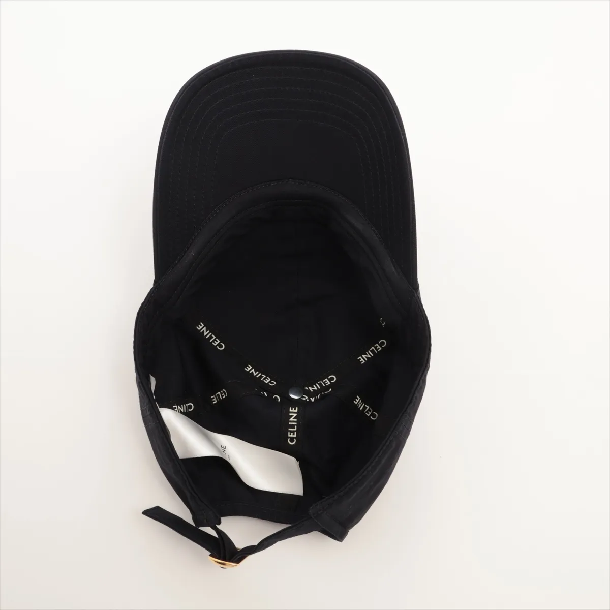 2AUT6969P Triomphe Cap, Size S, Cotton, Navy. — view 4