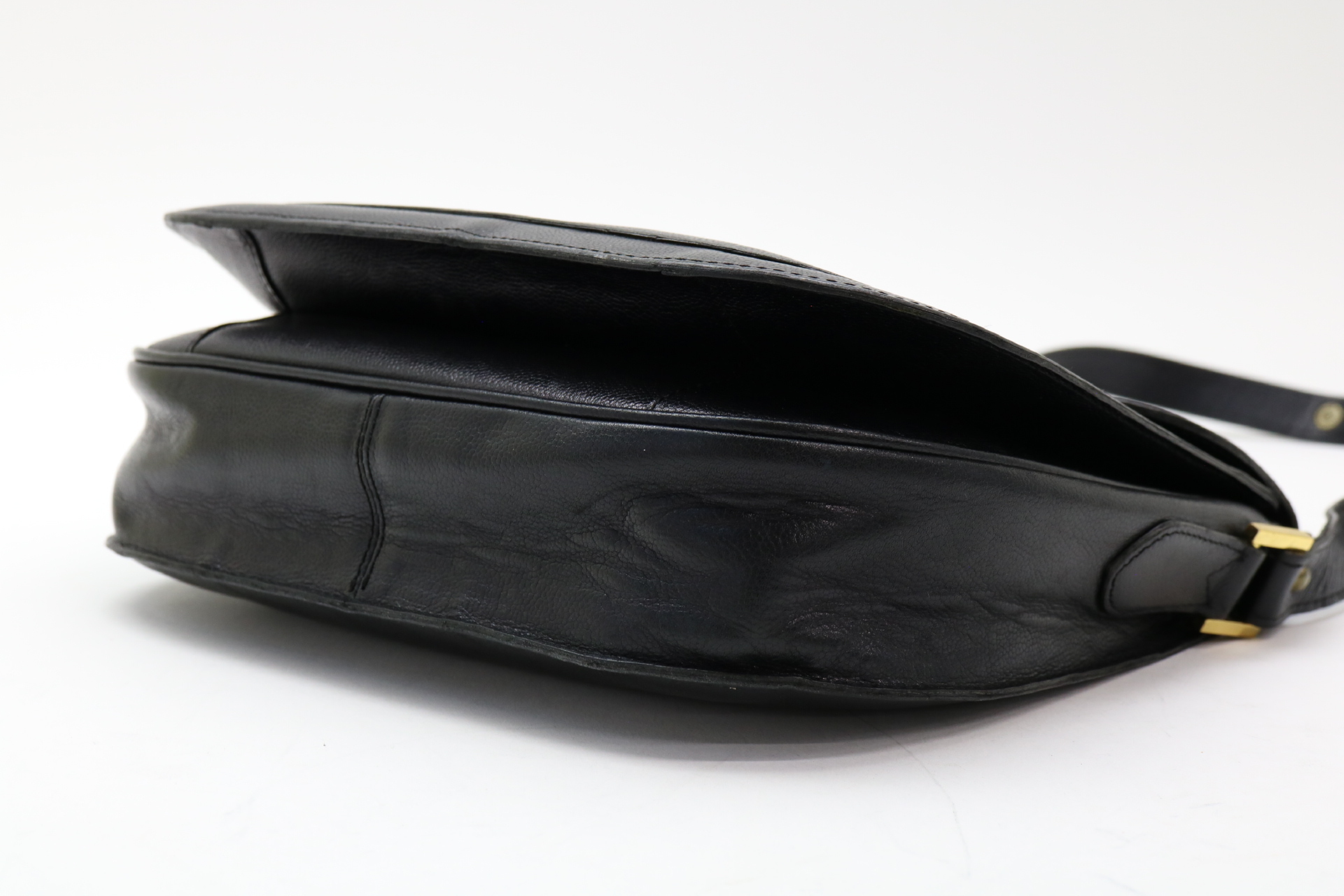 Leather Cassandra Shoulder Bag — view 6