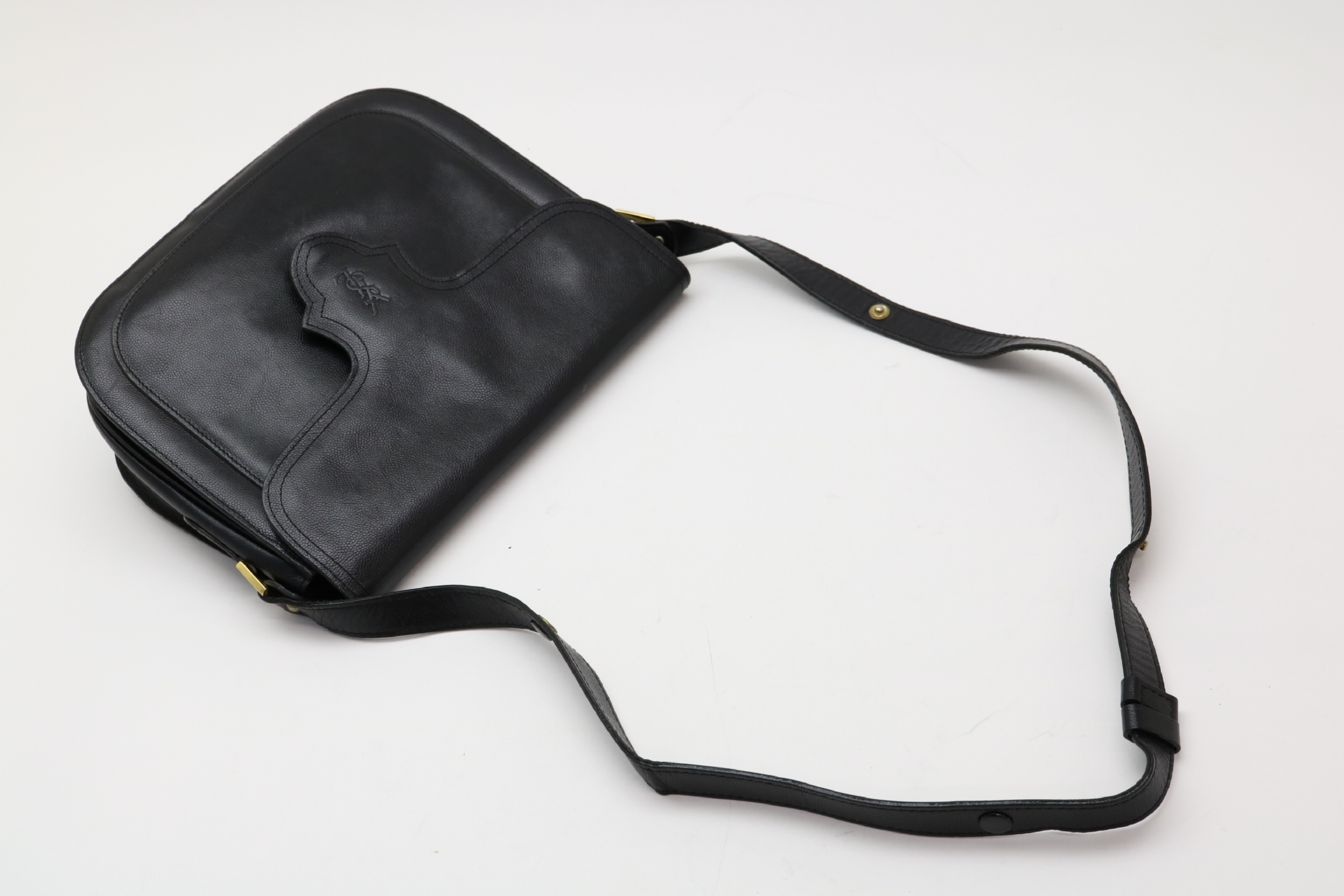 Leather Cassandra Shoulder Bag — view 8