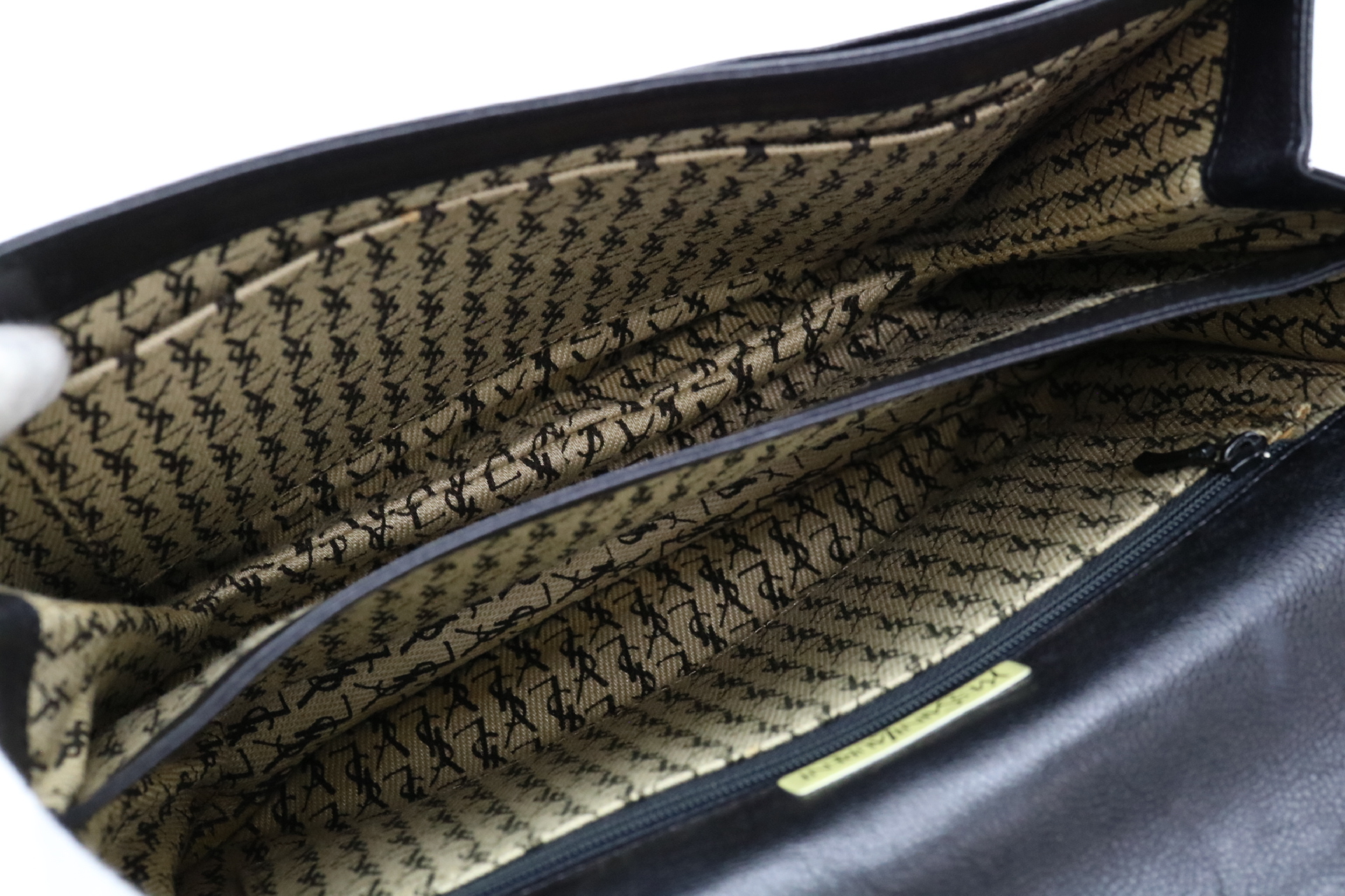 Leather Cassandra Shoulder Bag — view 9