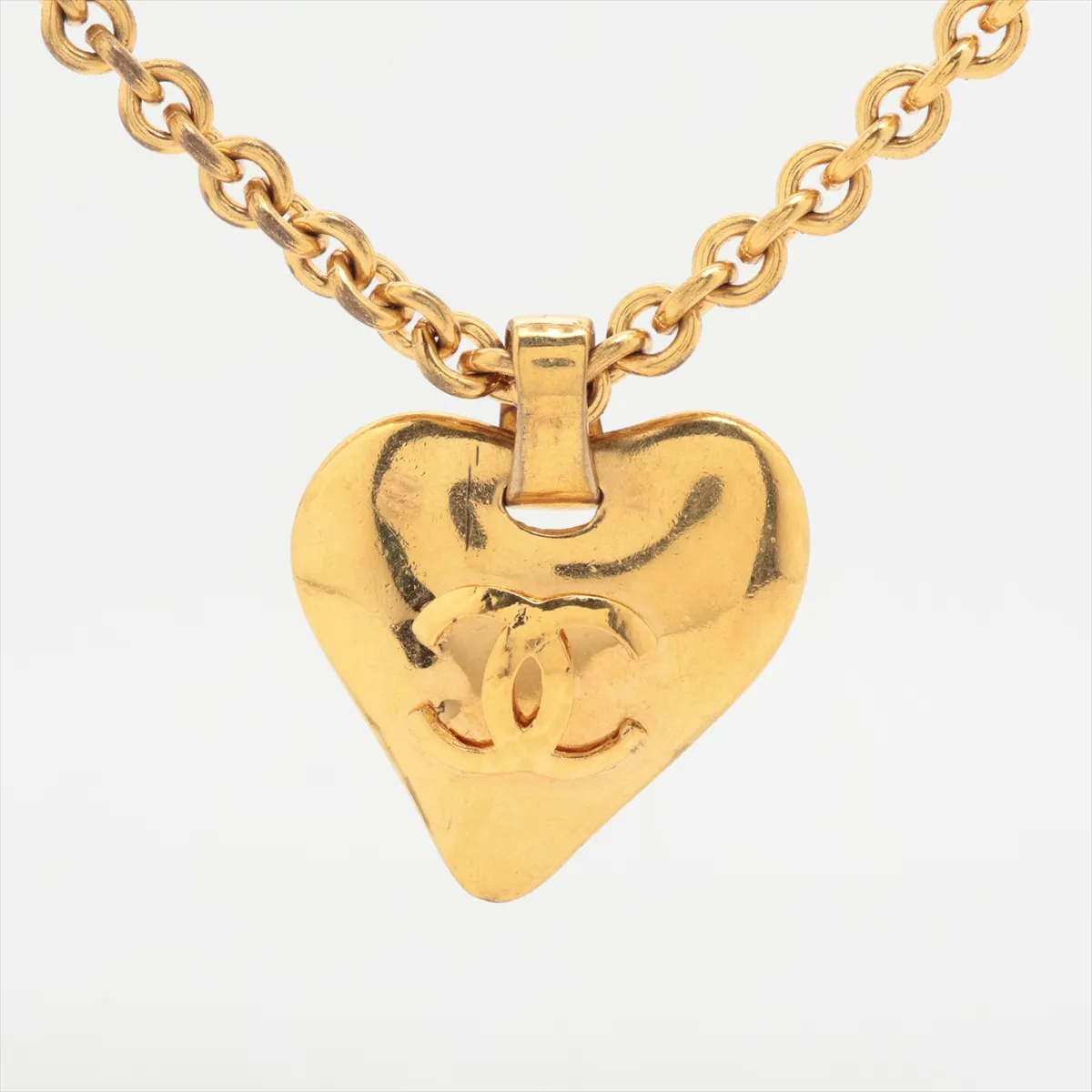 Cocomark Heart 93P Necklace GP Gold