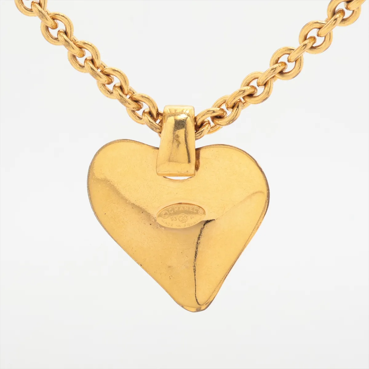 Cocomark Heart 93P Necklace GP Gold — view 2