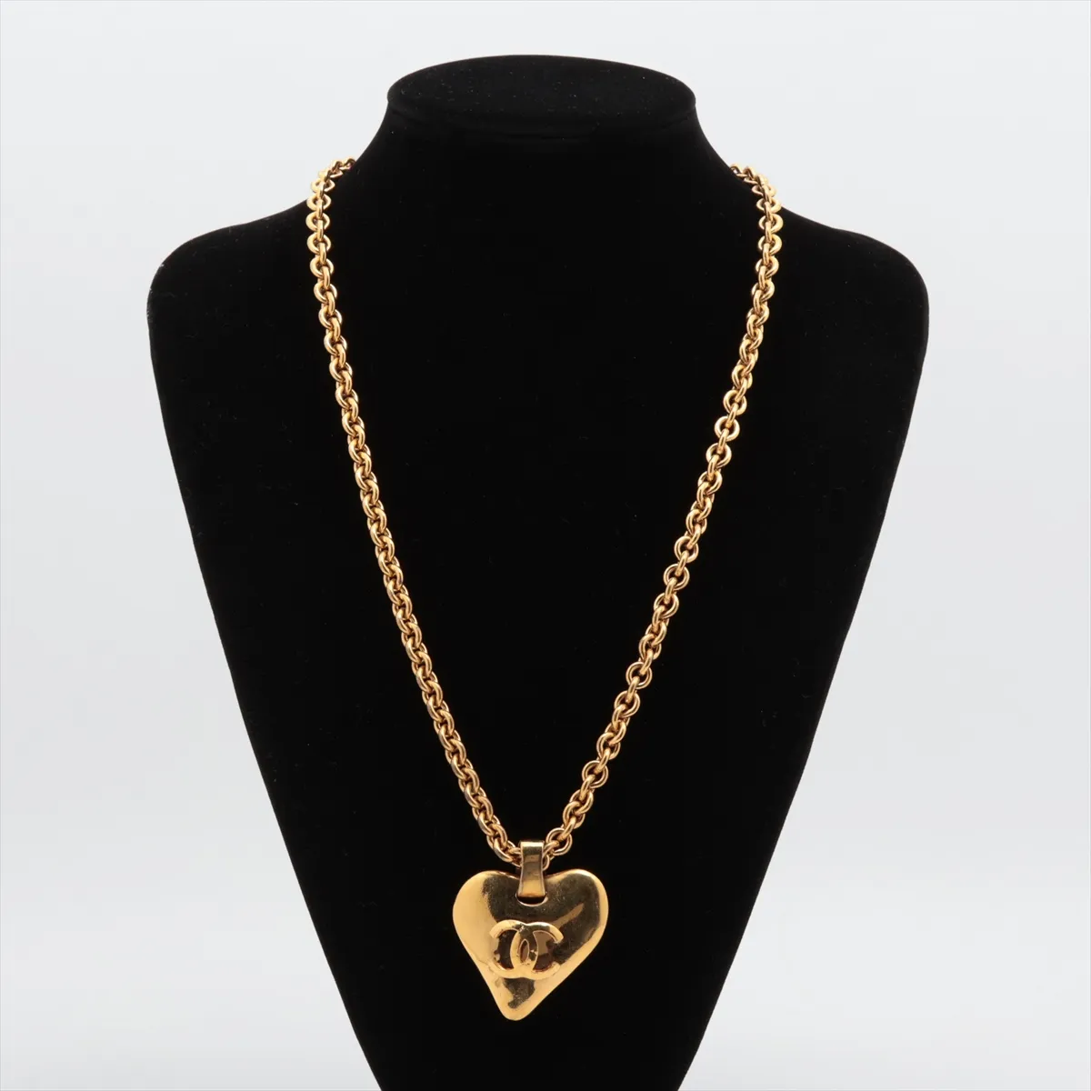 Cocomark Heart 93P Necklace GP Gold — view 5