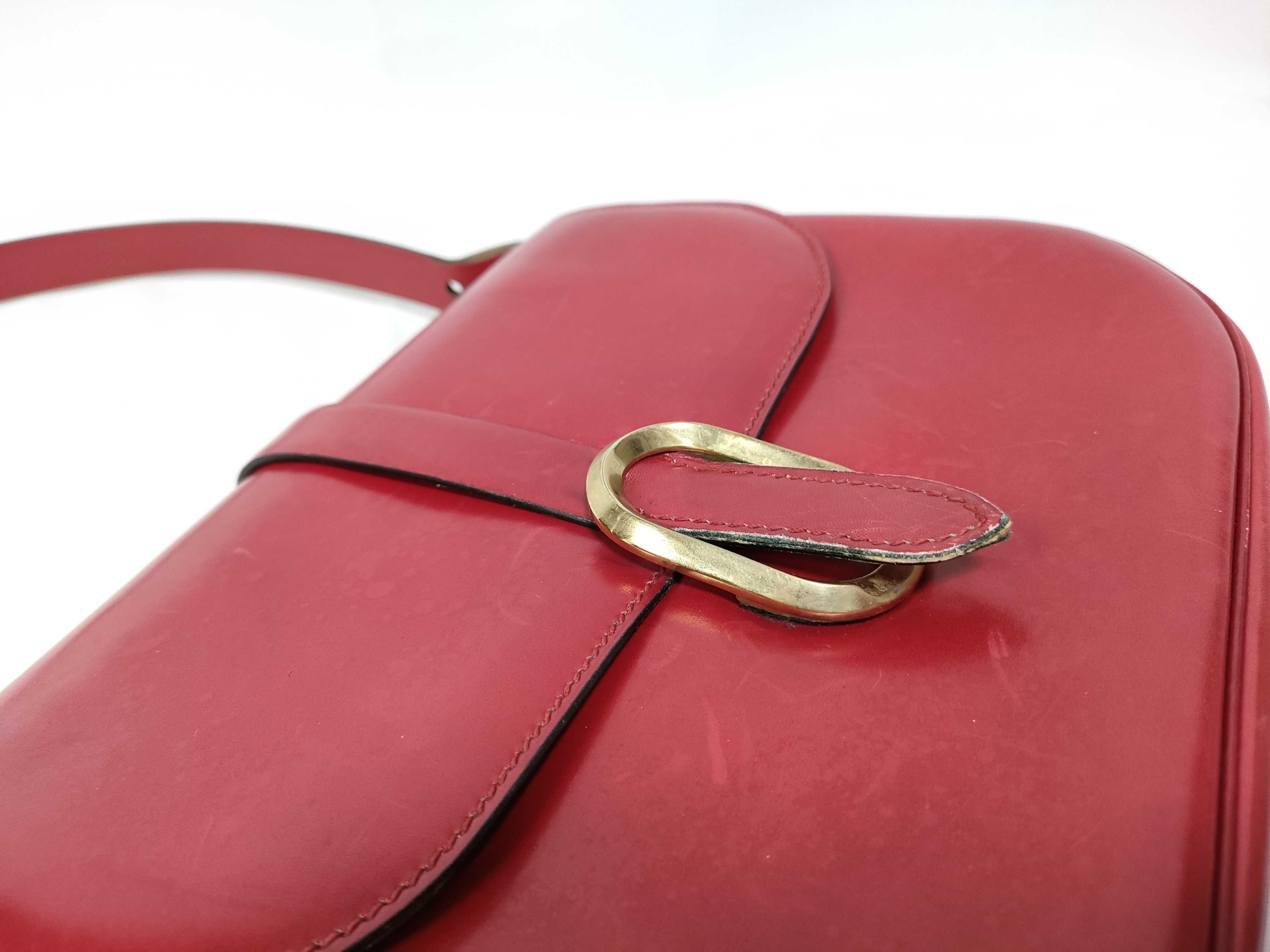 Shoulder Bag Leather Red Shoulder Bag — view 11
