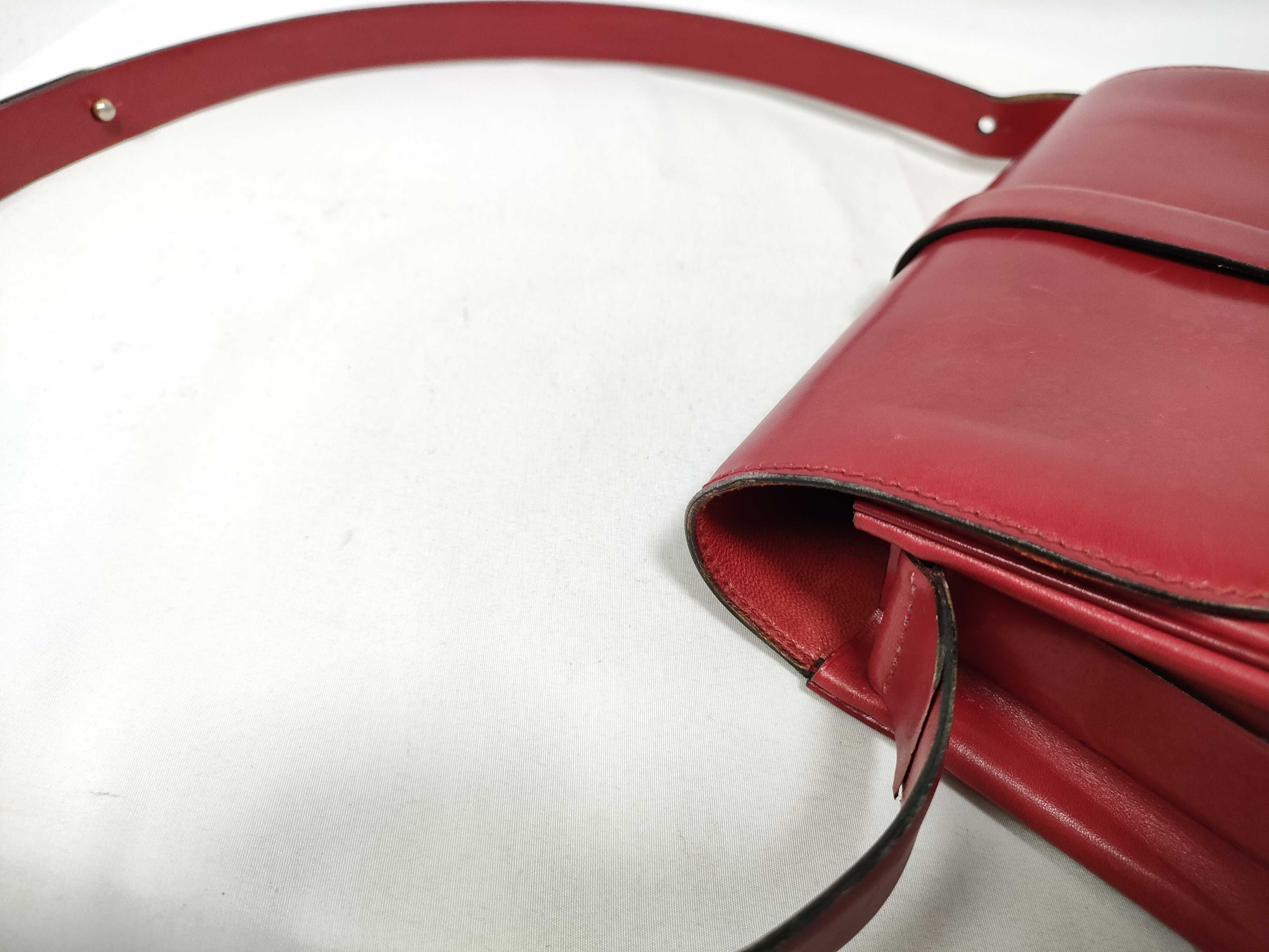 Shoulder Bag Leather Red Shoulder Bag — view 12