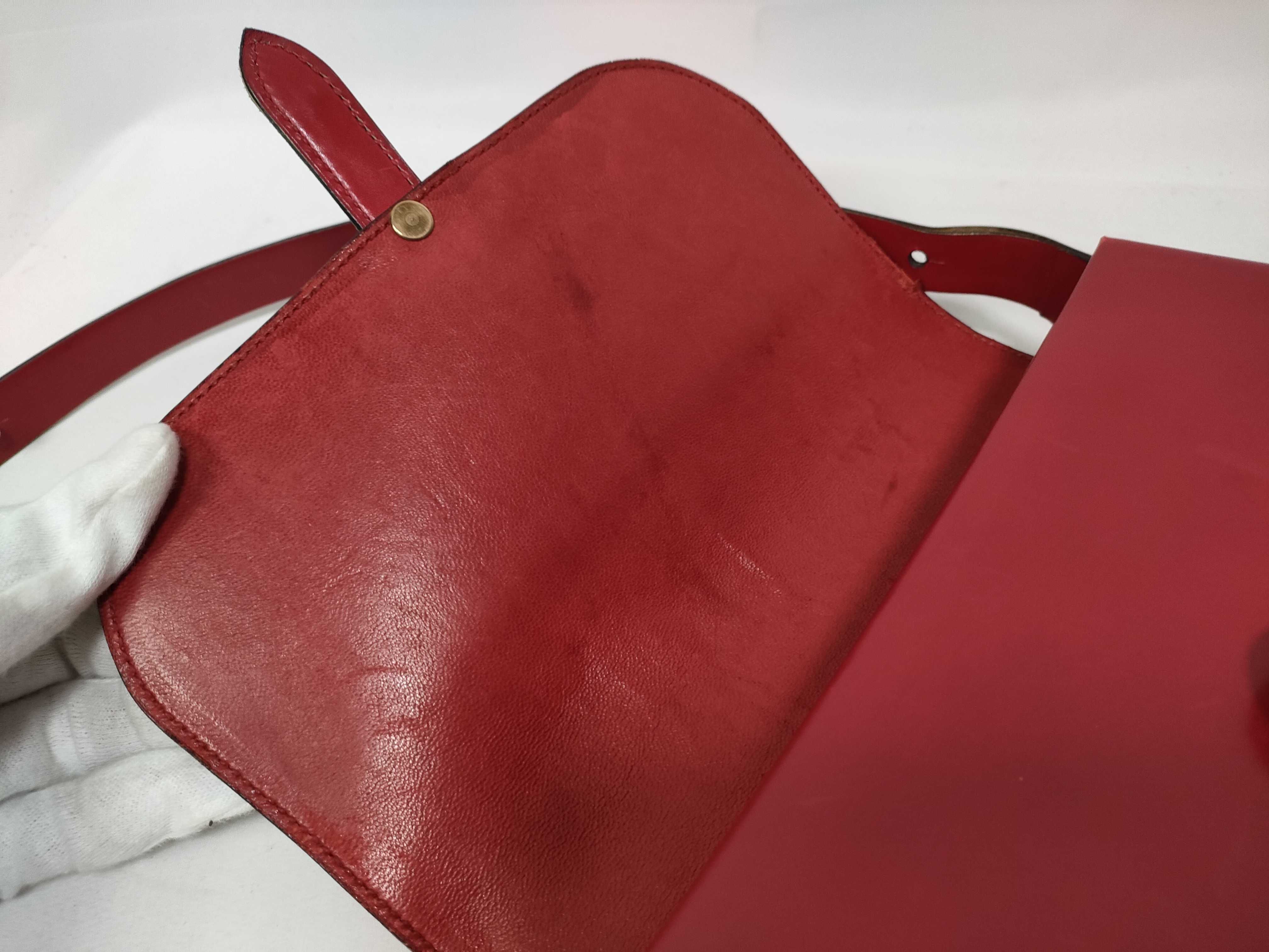 Shoulder Bag Leather Red Shoulder Bag — view 13