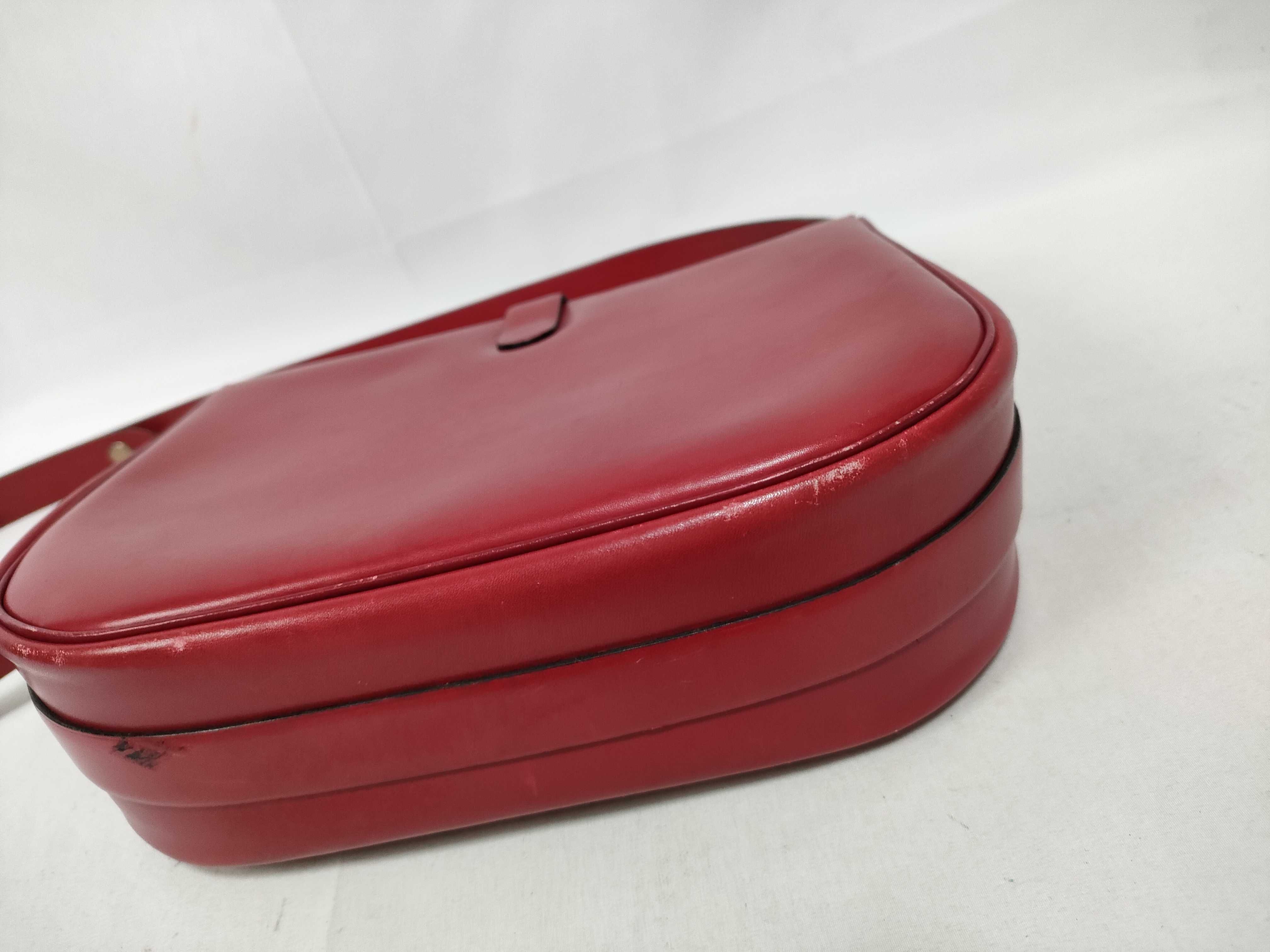 Shoulder Bag Leather Red Shoulder Bag — view 4