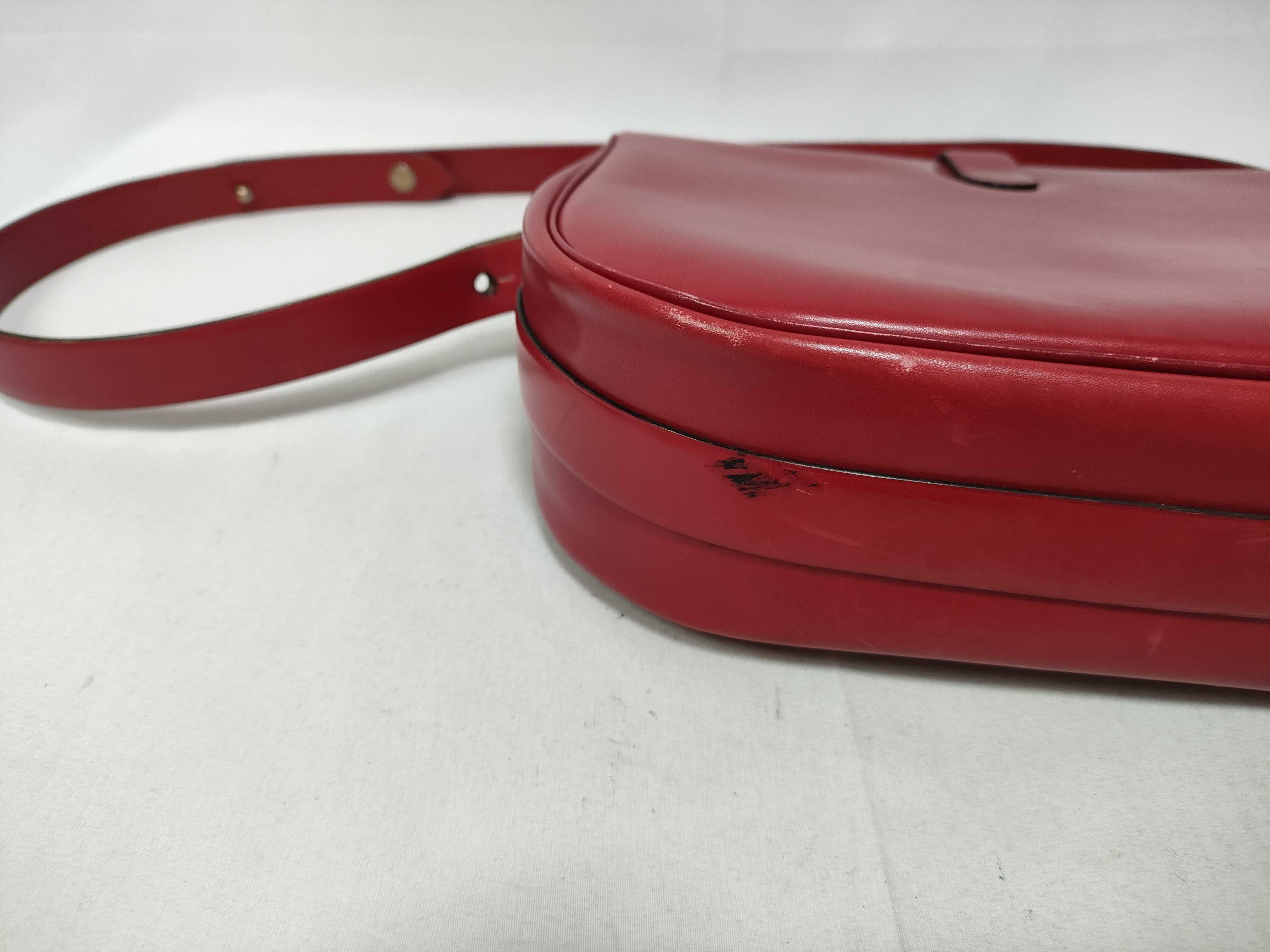 Shoulder Bag Leather Red Shoulder Bag — view 5