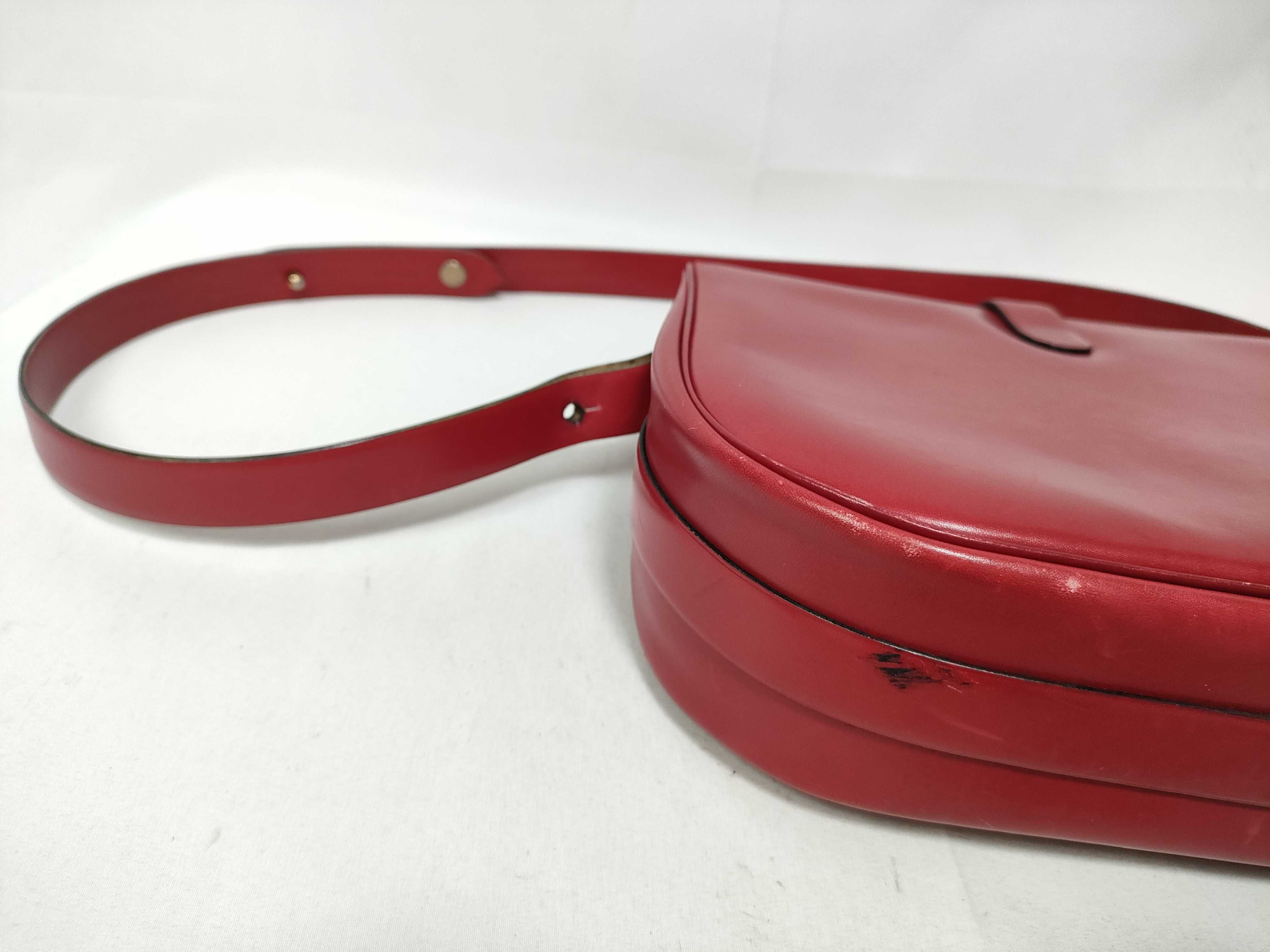 Shoulder Bag Leather Red Shoulder Bag — view 6