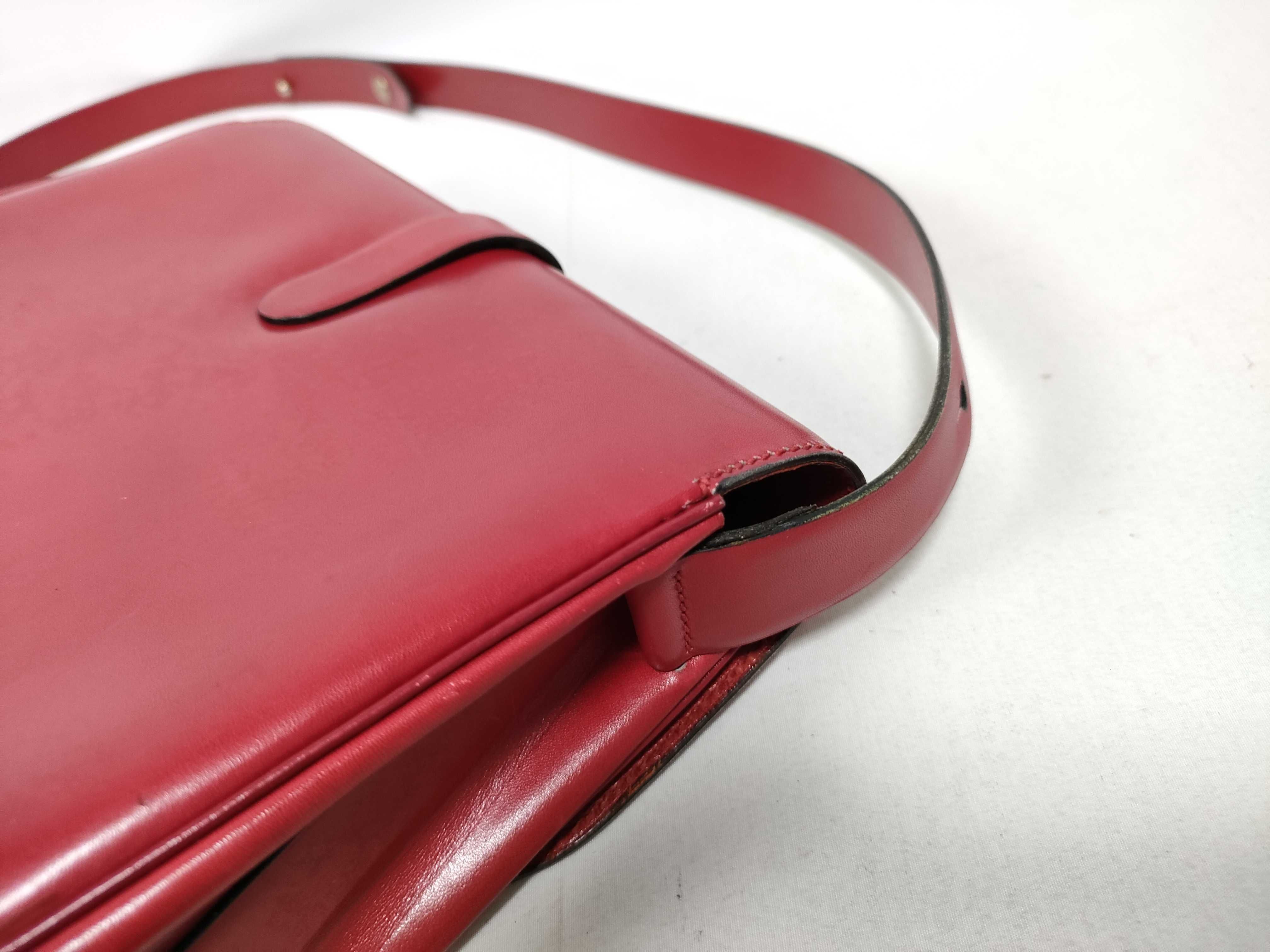 Shoulder Bag Leather Red Shoulder Bag — view 8