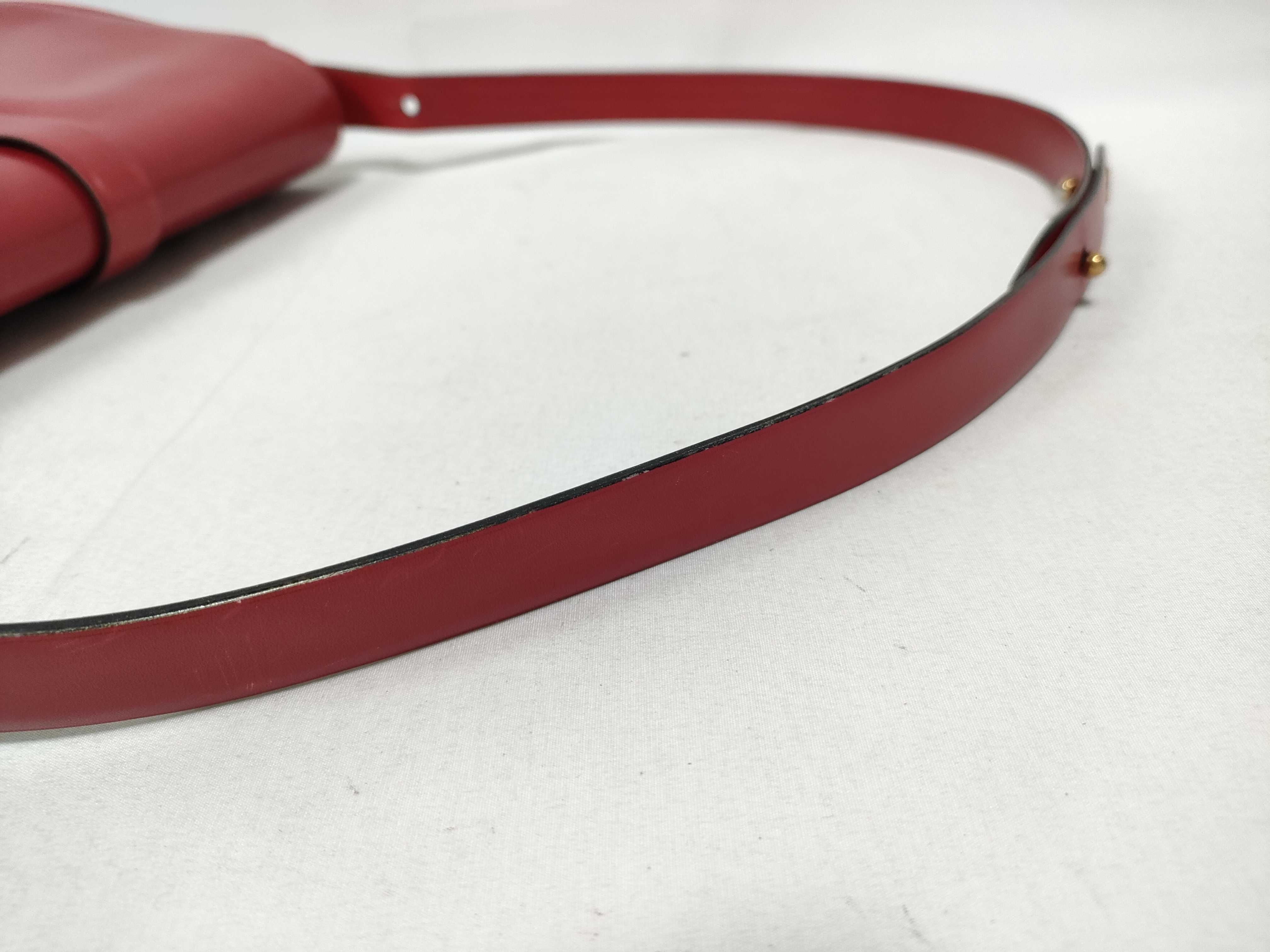 Shoulder Bag Leather Red Shoulder Bag — view 9