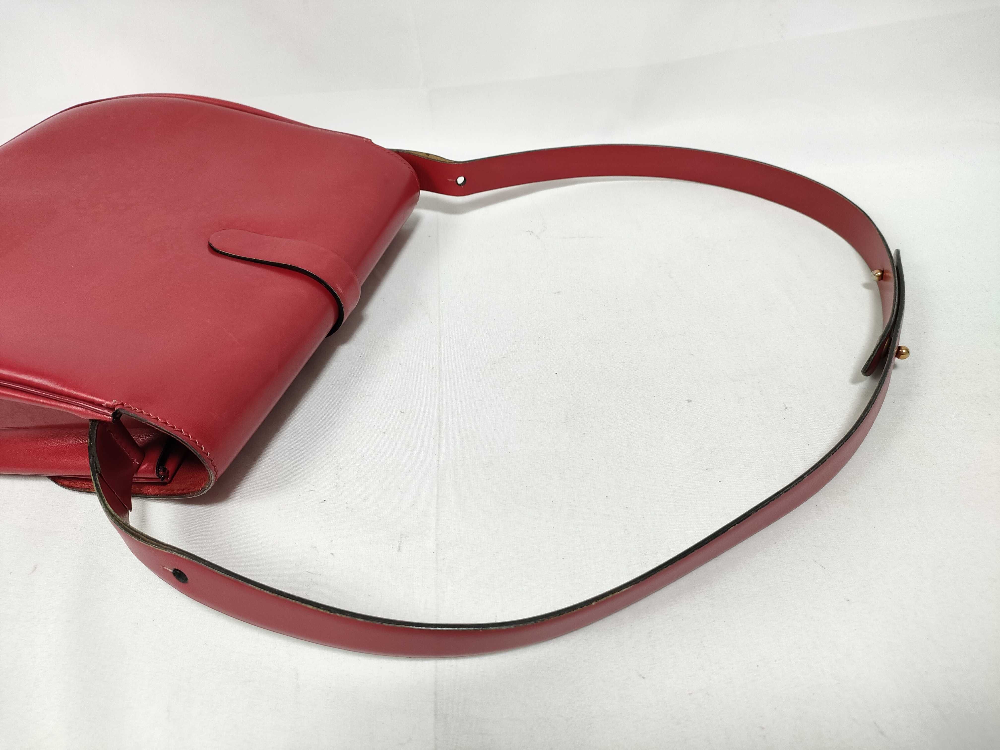 Shoulder Bag Leather Red Shoulder Bag — view 10