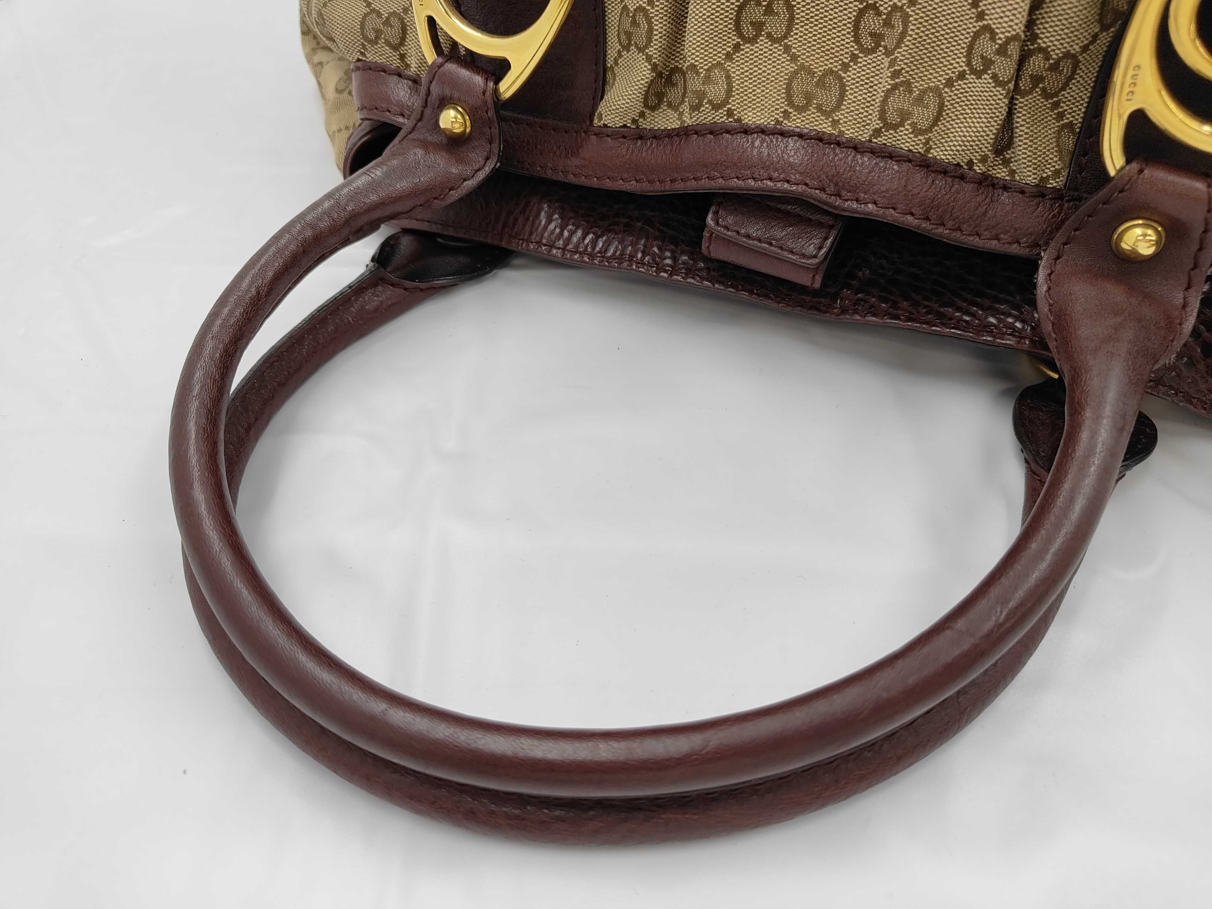 ID- Interlocking G Tote Monogram Canvas 40cm #2239654493492 GHW Tote Bag — view 3