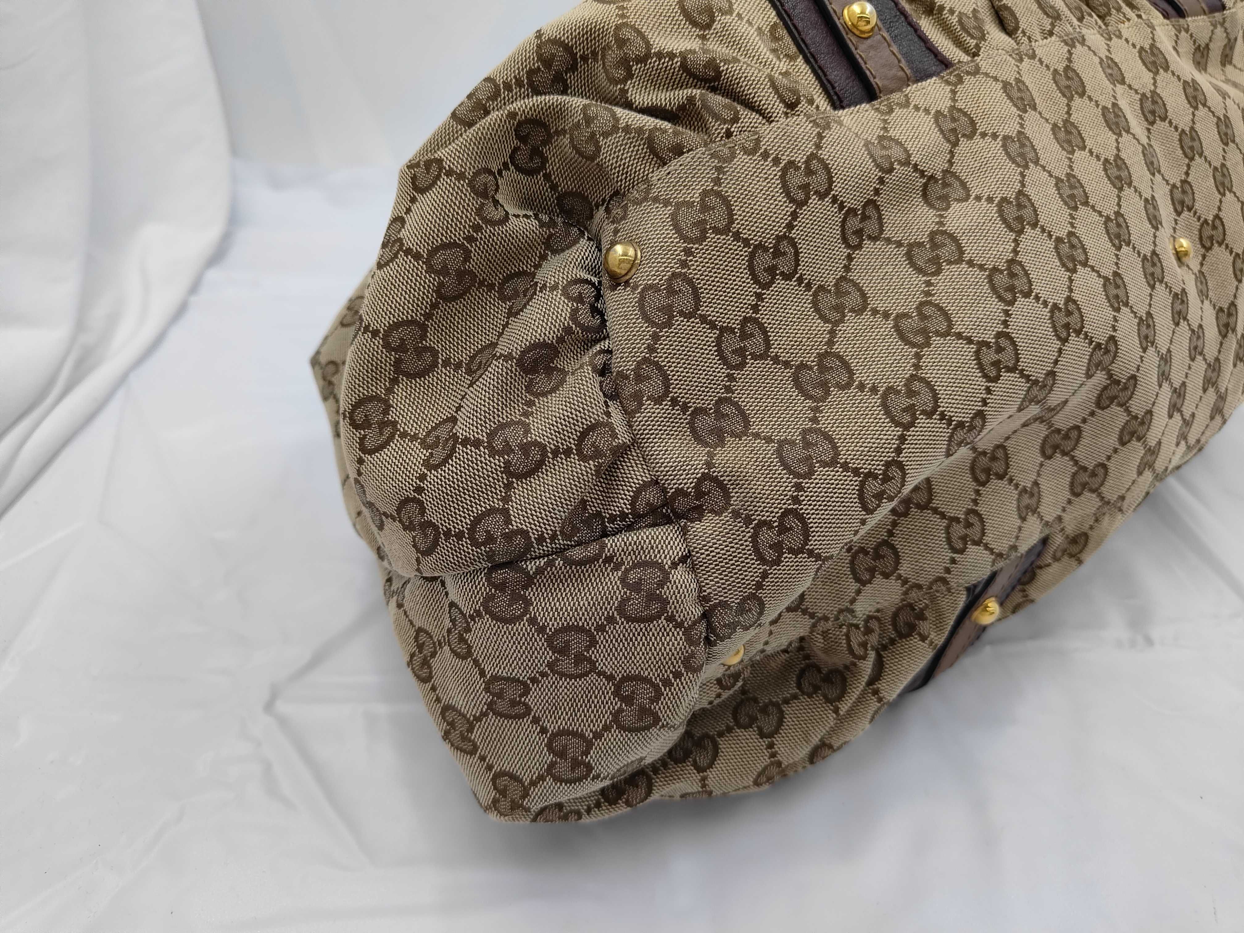 ID- Interlocking G Tote Monogram Canvas 40cm #2239654493492 GHW Tote Bag — view 6