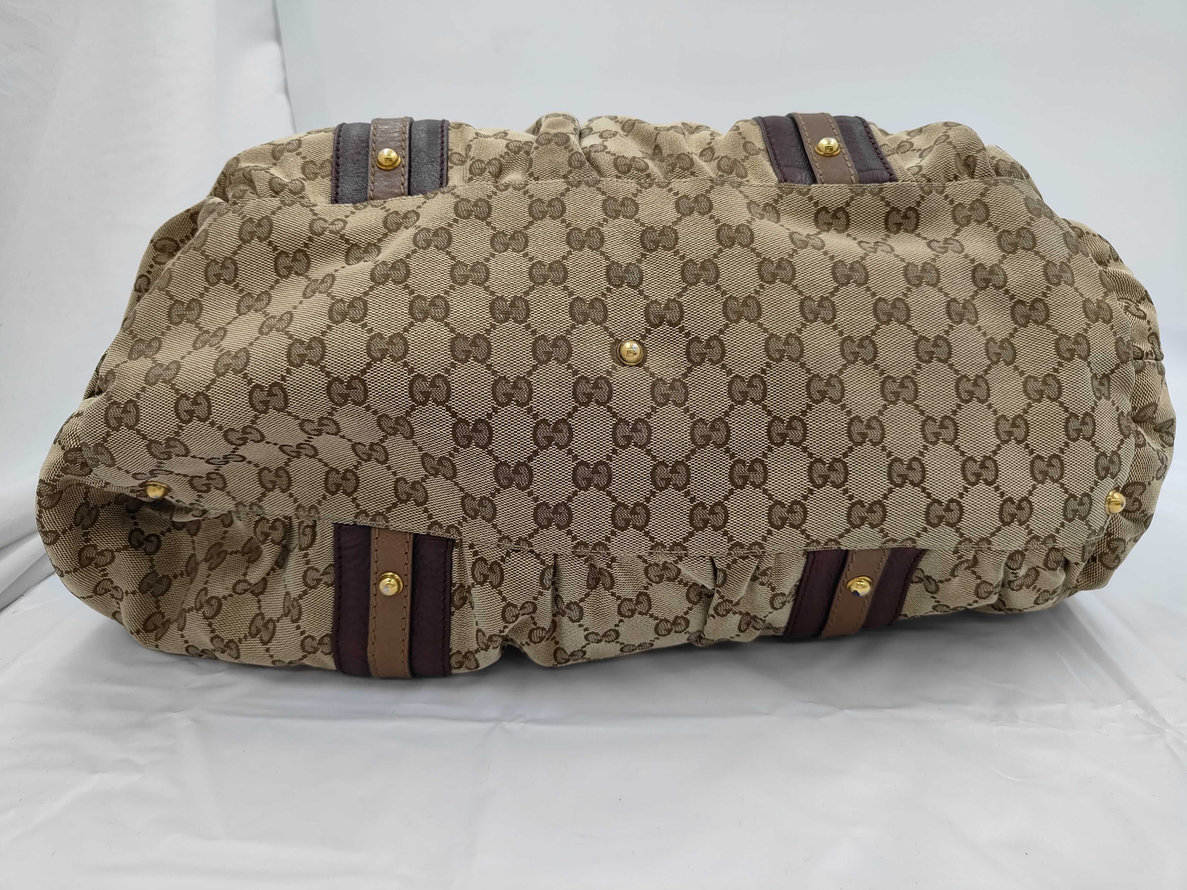 ID- Interlocking G Tote Monogram Canvas 40cm #2239654493492 GHW Tote Bag — view 7