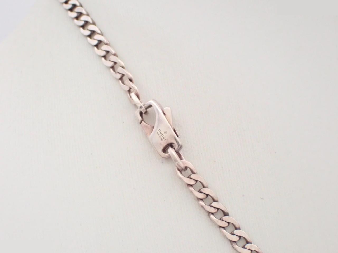 G-Ring Necklace, chain approximately 44cm, 925 sterling silver, 16.8g — view 2