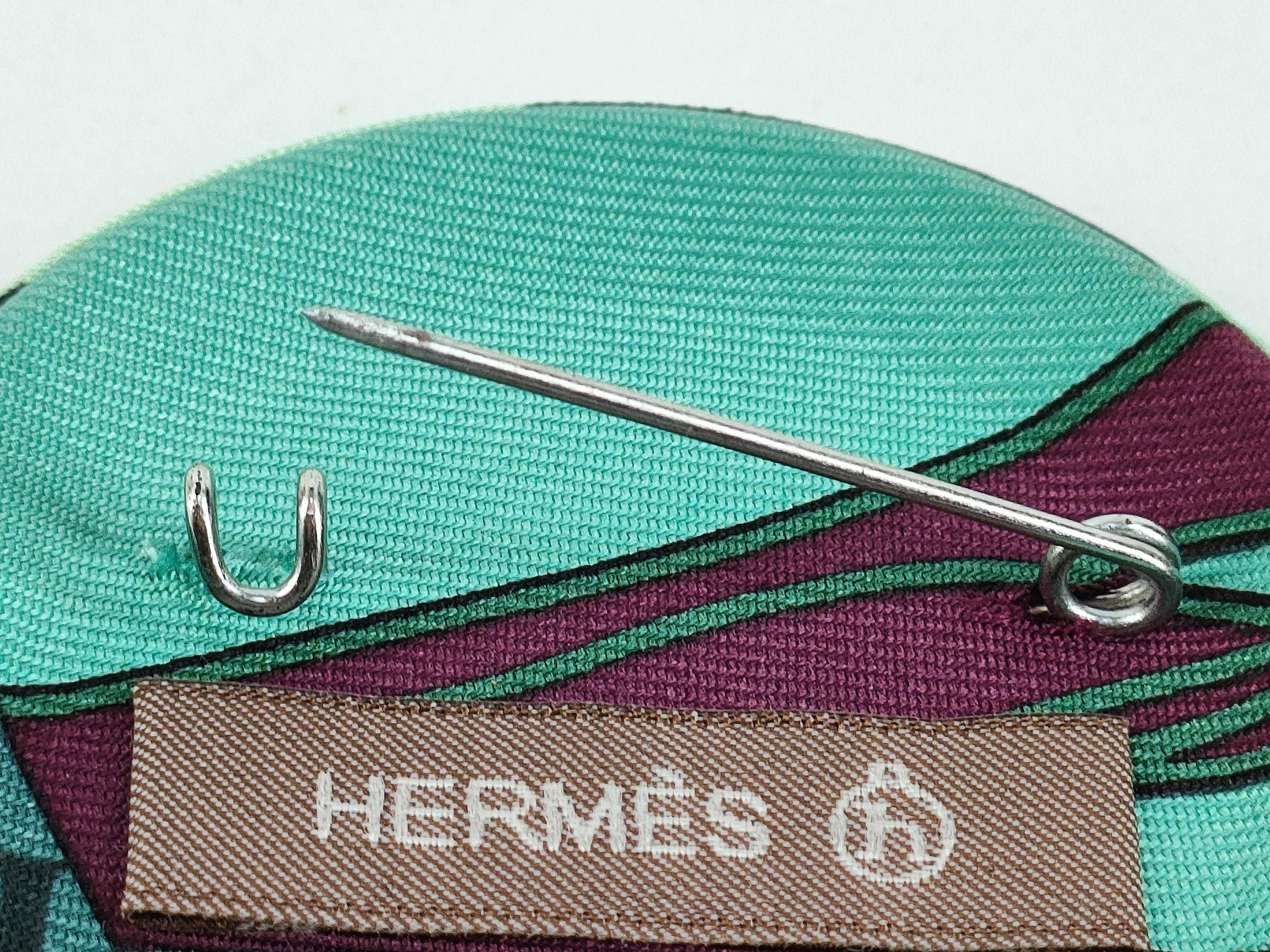 Petit H Brooch, Turquoise Blue x Multicolor Brooch — view 3